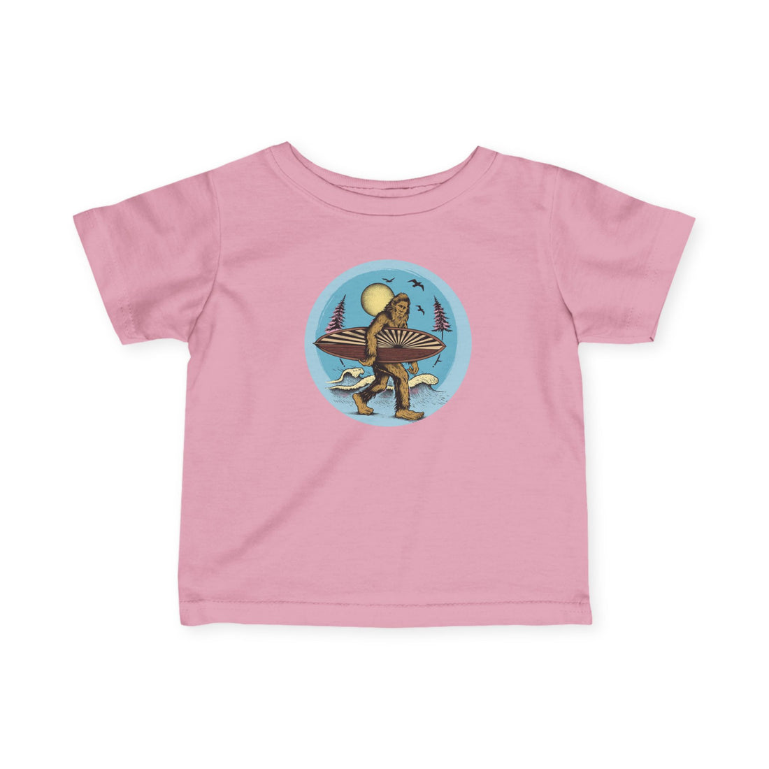 Ventana Surfsquatch by Thiago Bianchini - Infant 100% Cotton T-Shirt