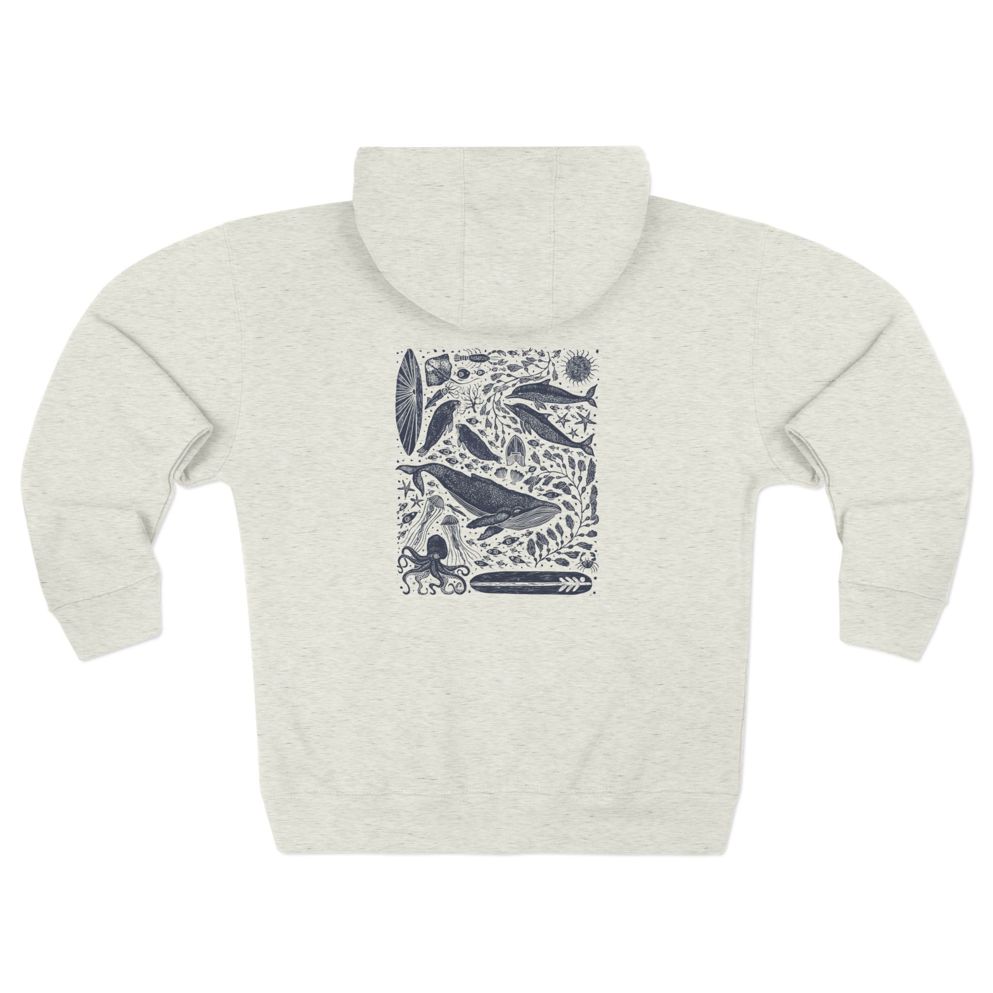 Ventana Marine Life zip hoodie image 2