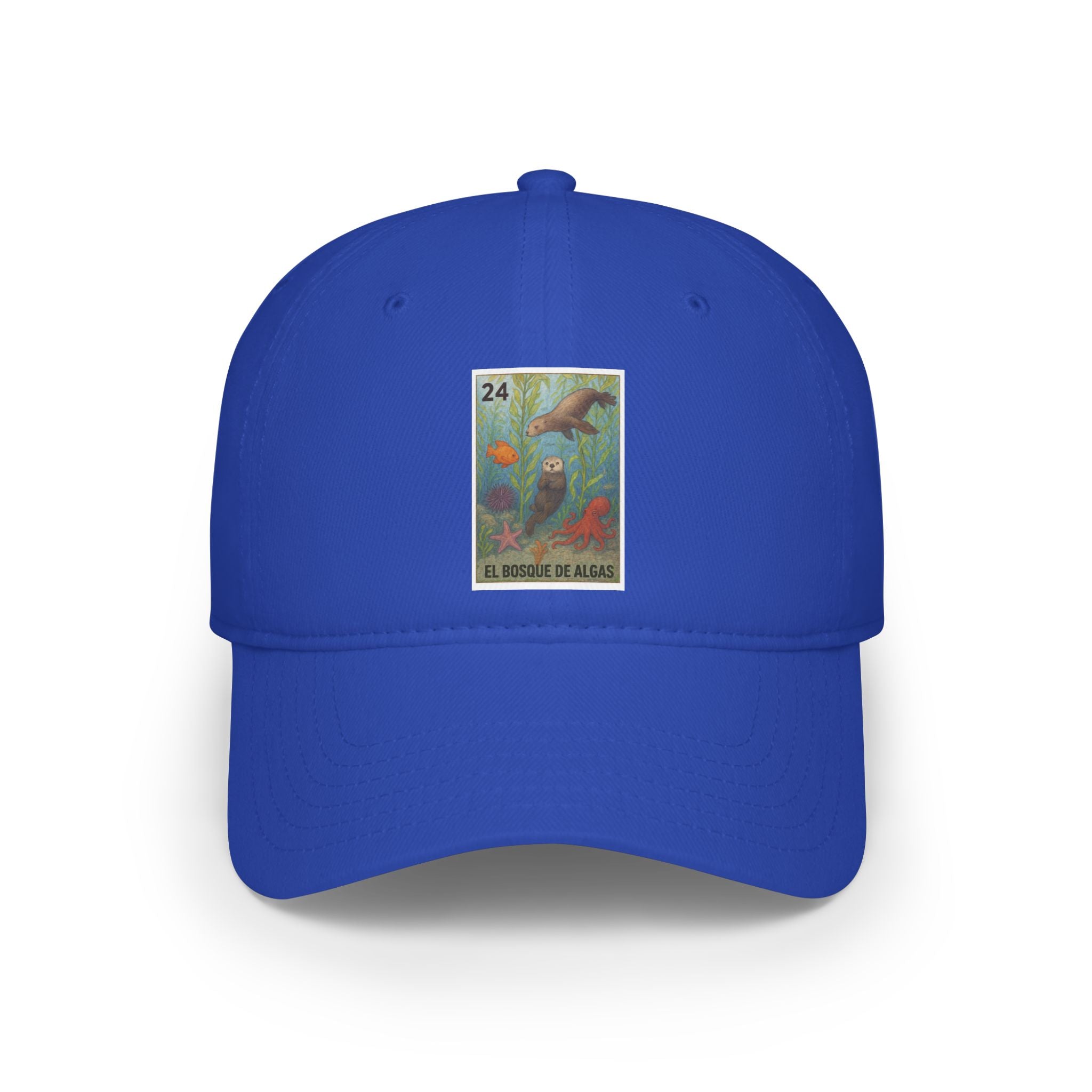 Kelp Forest Lotería Unisex - 100% Cotton Baseball Cap (El Bosque de Algas)
