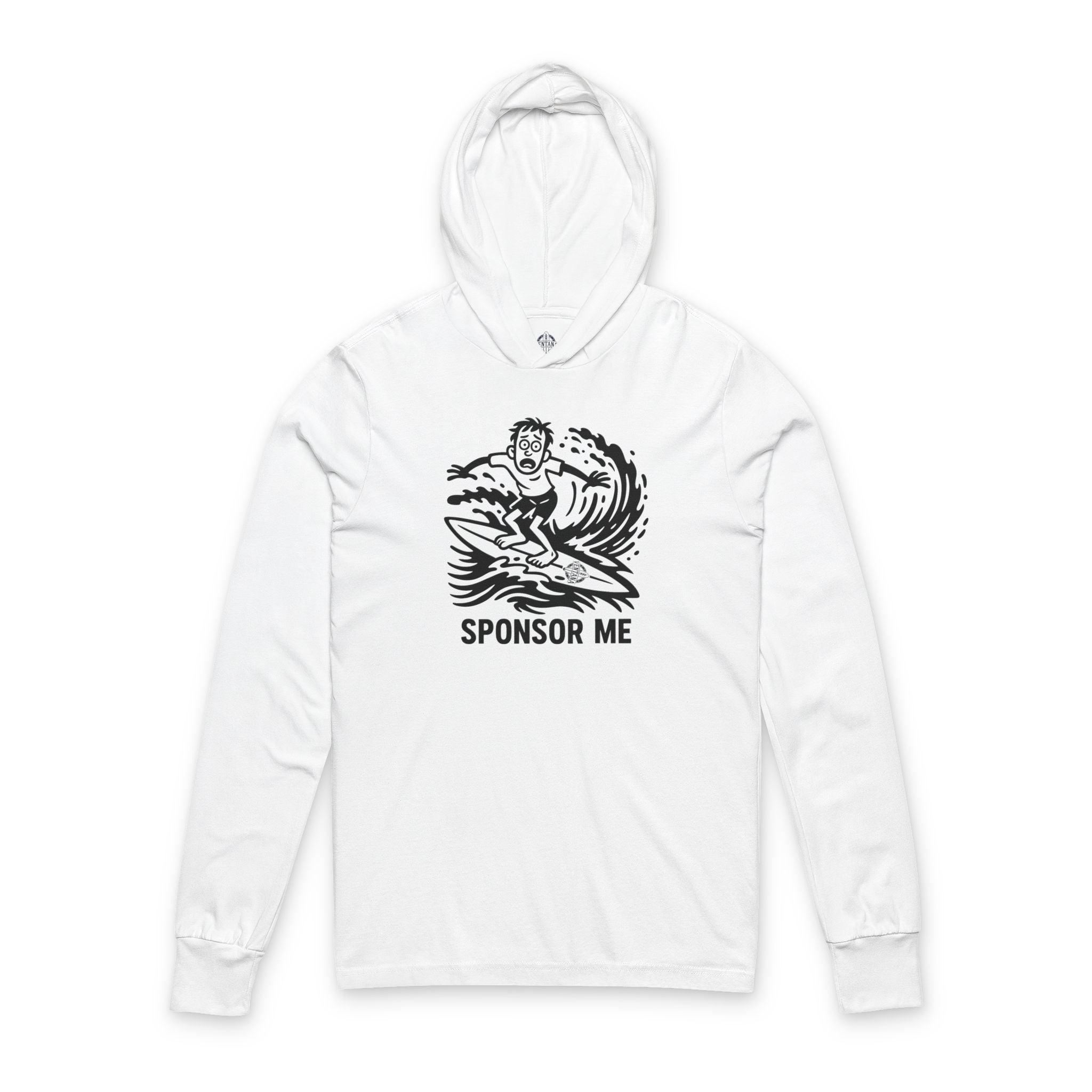 Sponsor Me Unisex - Cotton Hooded Long Sleeve Hooded T-Shirt