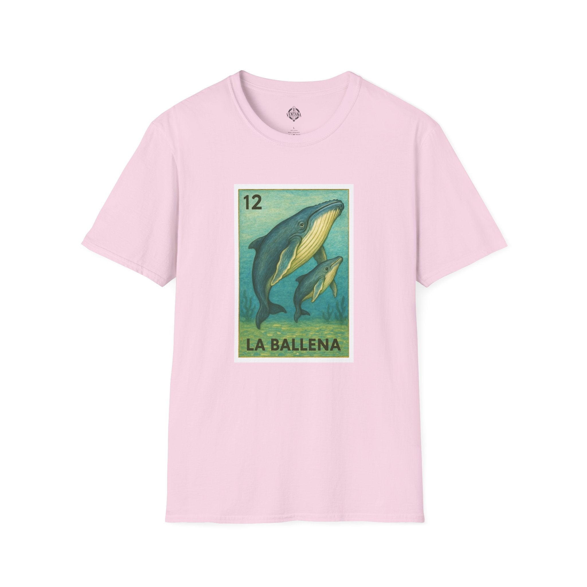 Whale Lotería cotton t-shirt image 15