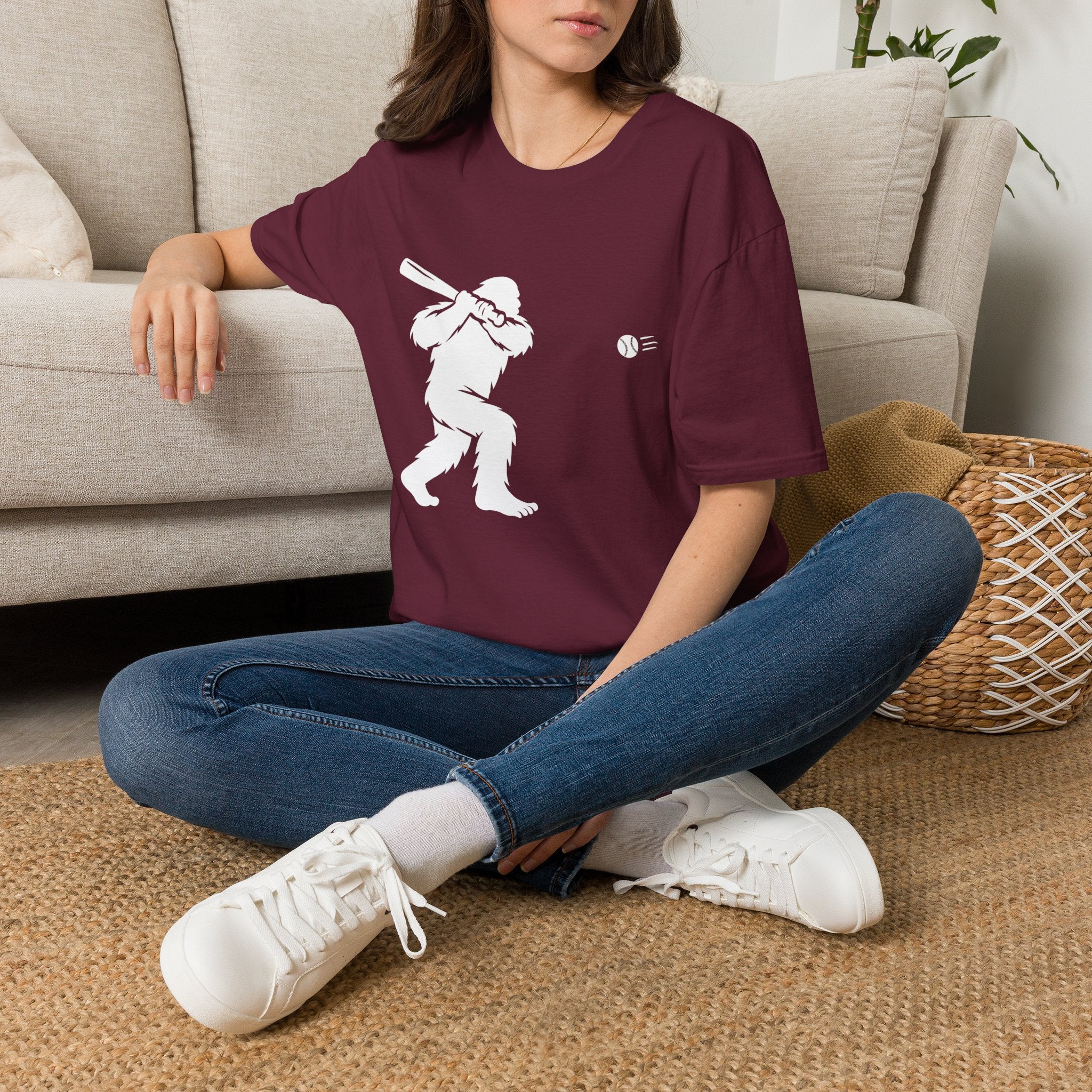 Ventana Sluggersquatch Unisex - U.S. Cotton T-Shirt