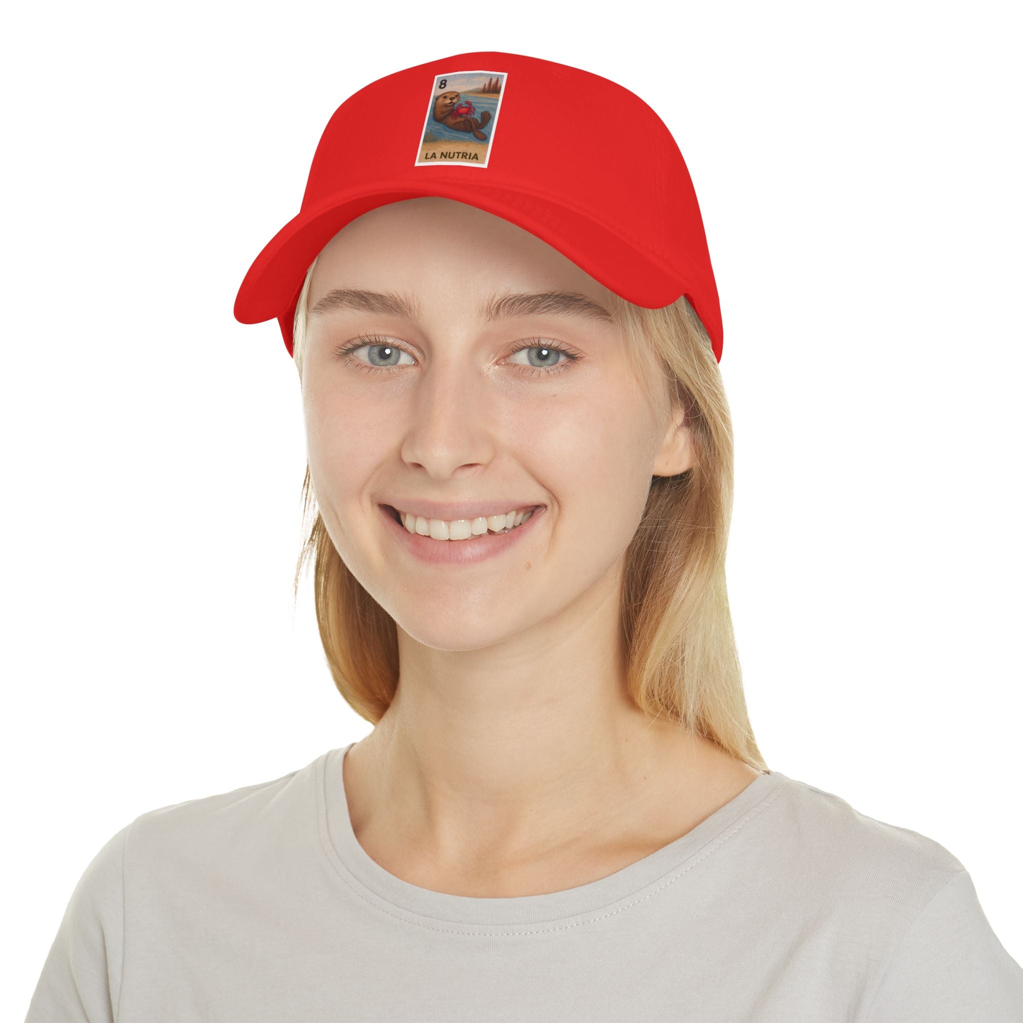 Sea Otter Lotería baseball cap image 10
