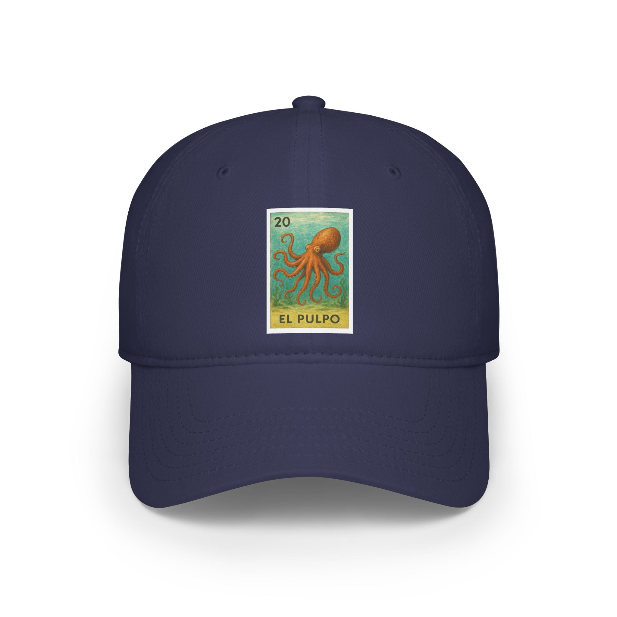 Octopus Lotería baseball cap image 1