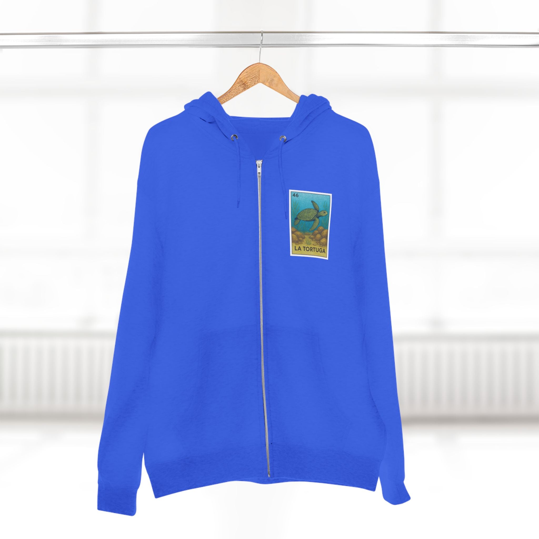 Turtle Lotería Zip Hoodie