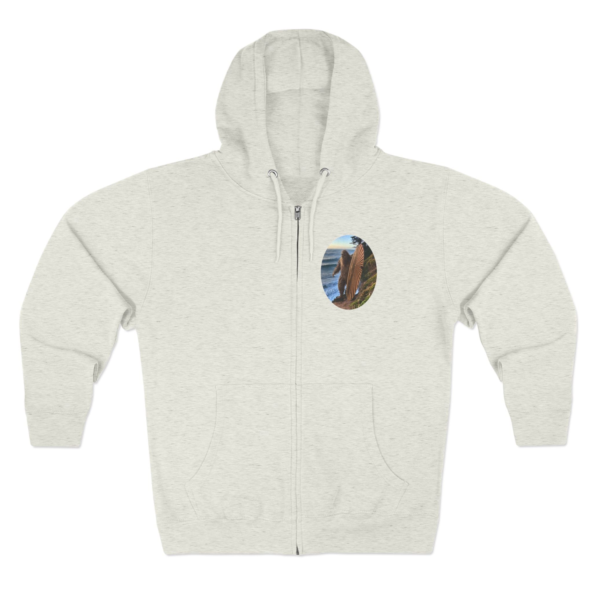 Ventana Real Surfsquatch zip fleece hoodie image 2