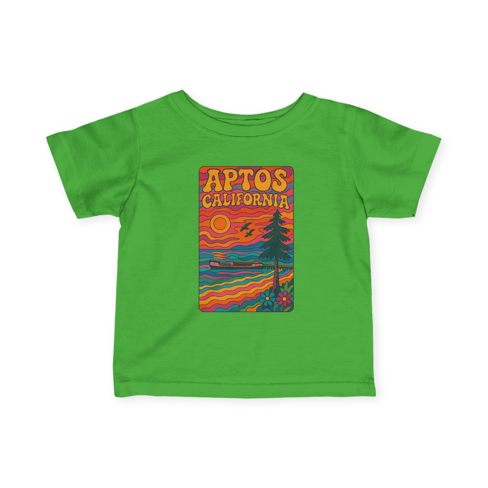 Aptos California Psychedelic - Infant 100% Cotton T-Shirt