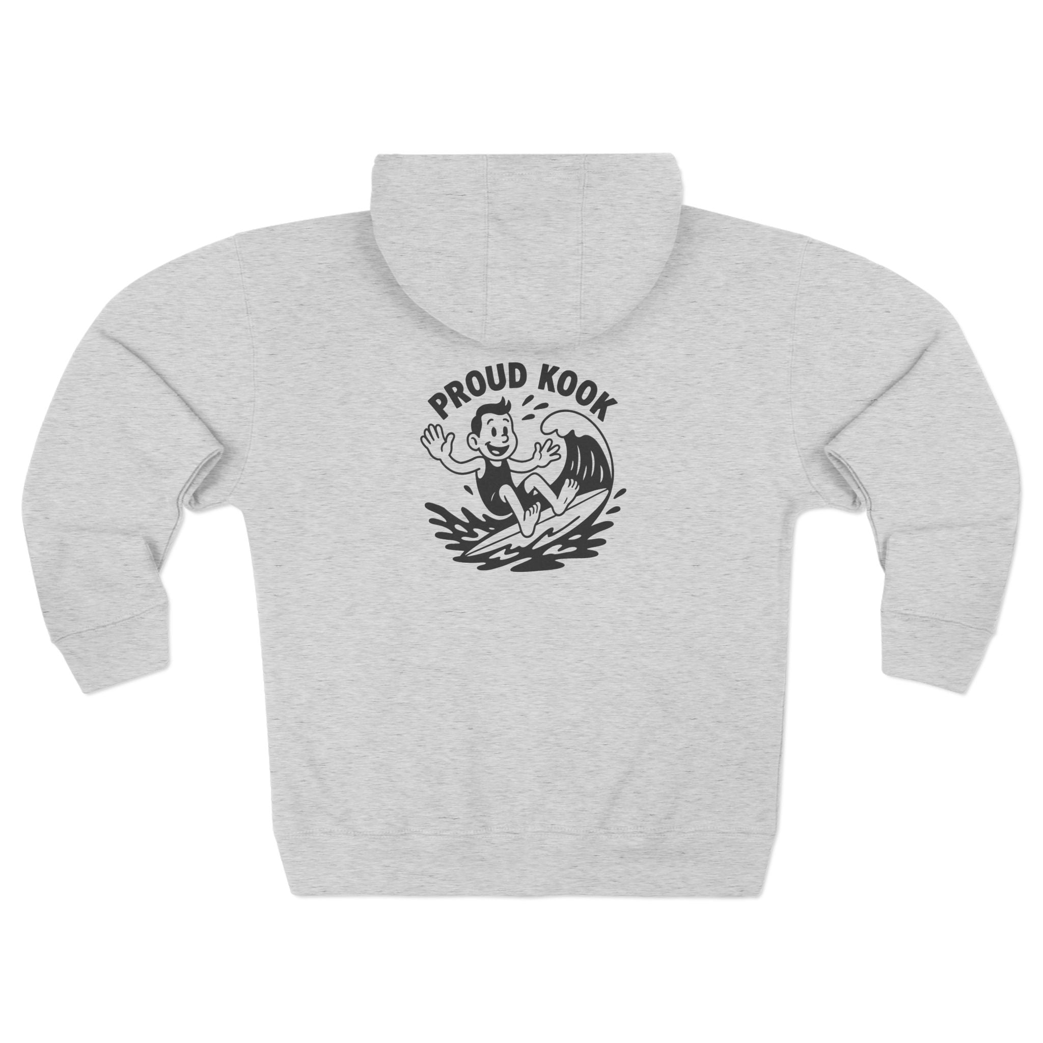 Proud Kook Unisex - Zip Cotton Blend Fleece Hoodie