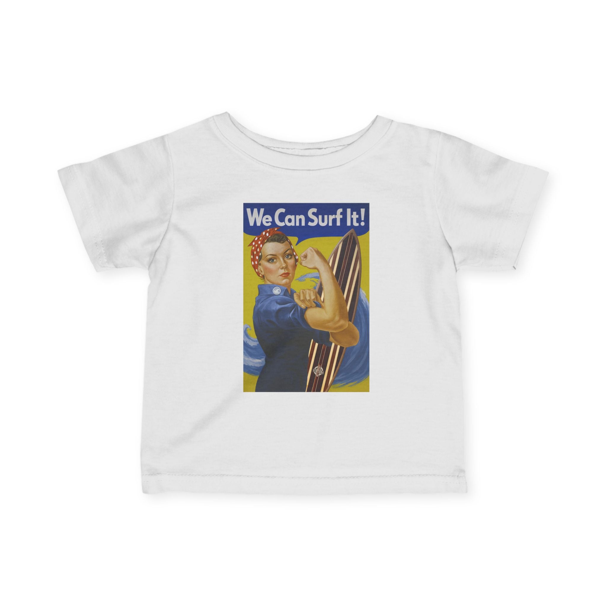 Rosie the Surfer infant cotton t-shirt image 6