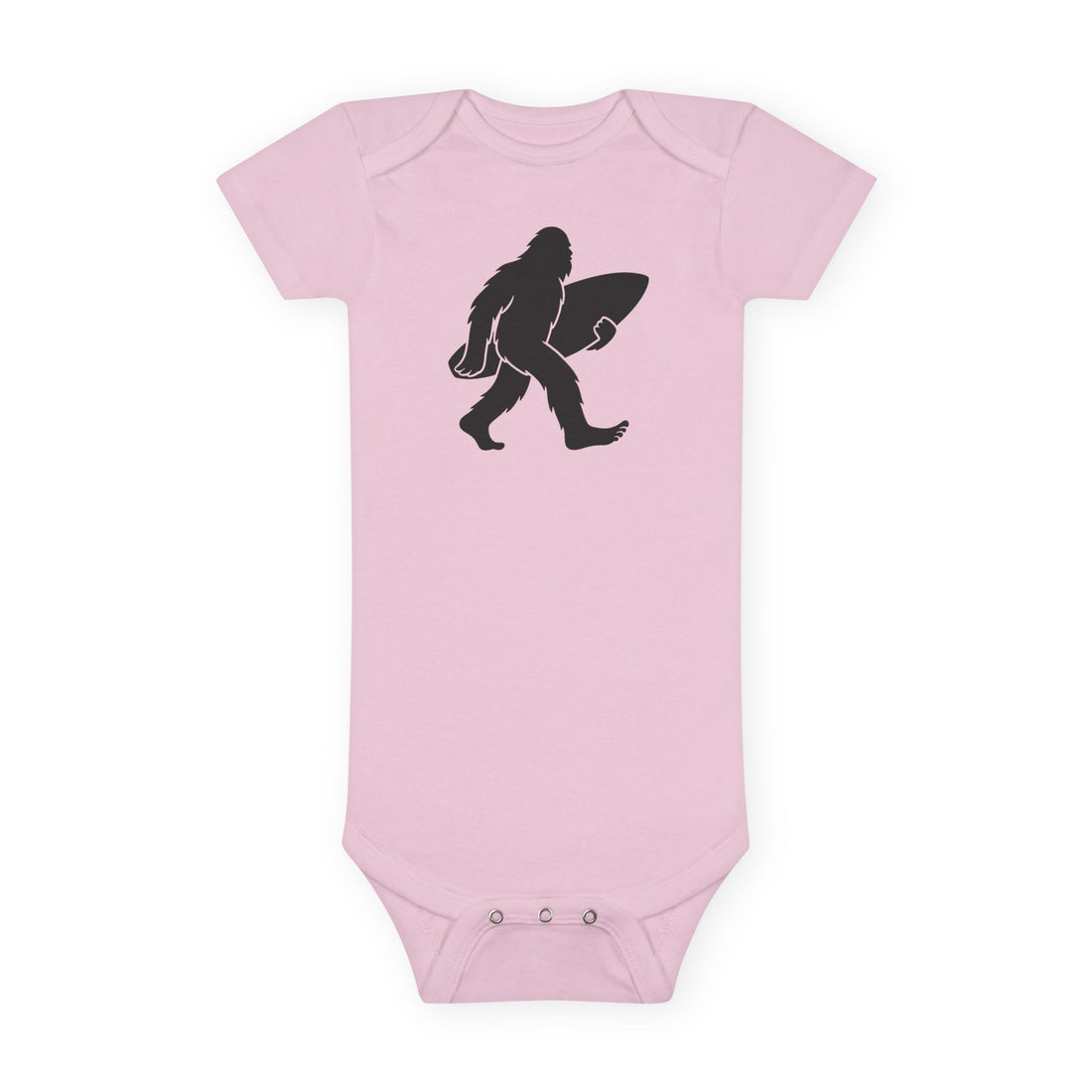 Ventana Surfsquatch - Baby Short Sleeve 100% Cotton Onesie