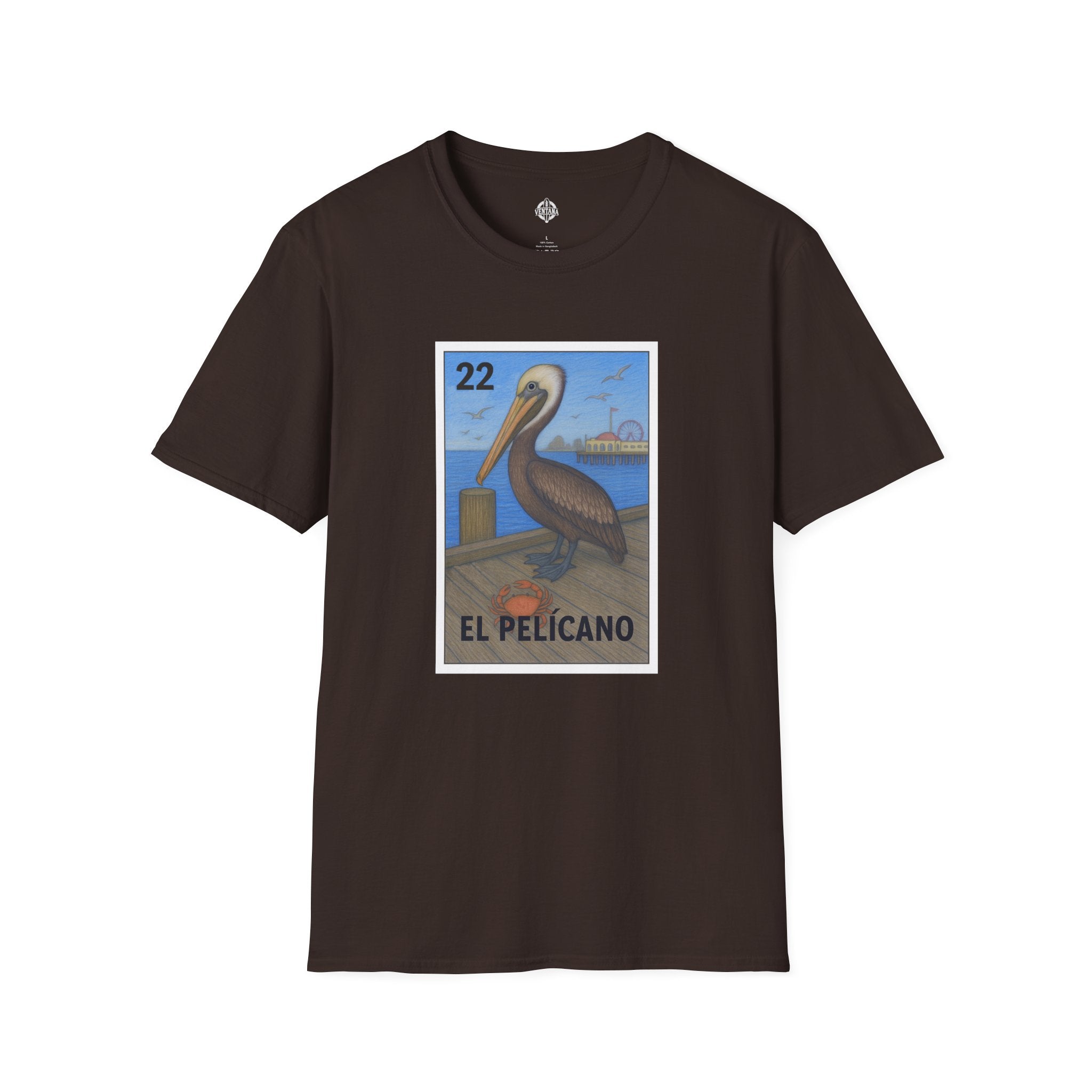 Pelican Lotería cotton t-shirt image 8