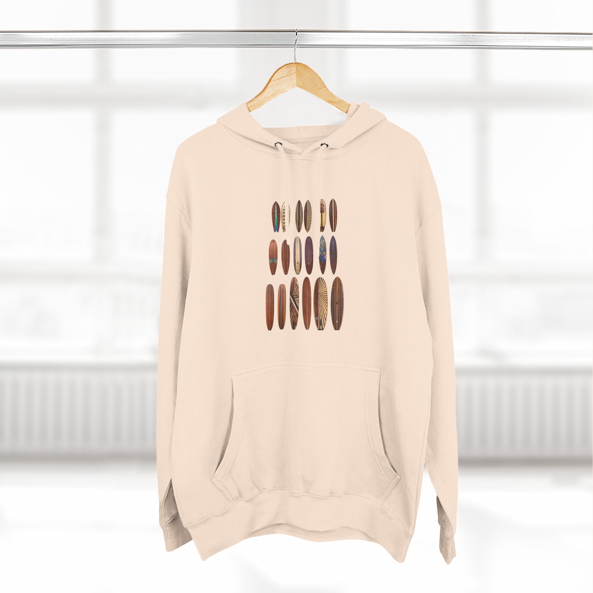 Ventana Wooden Surfboards Fleece Hoodie