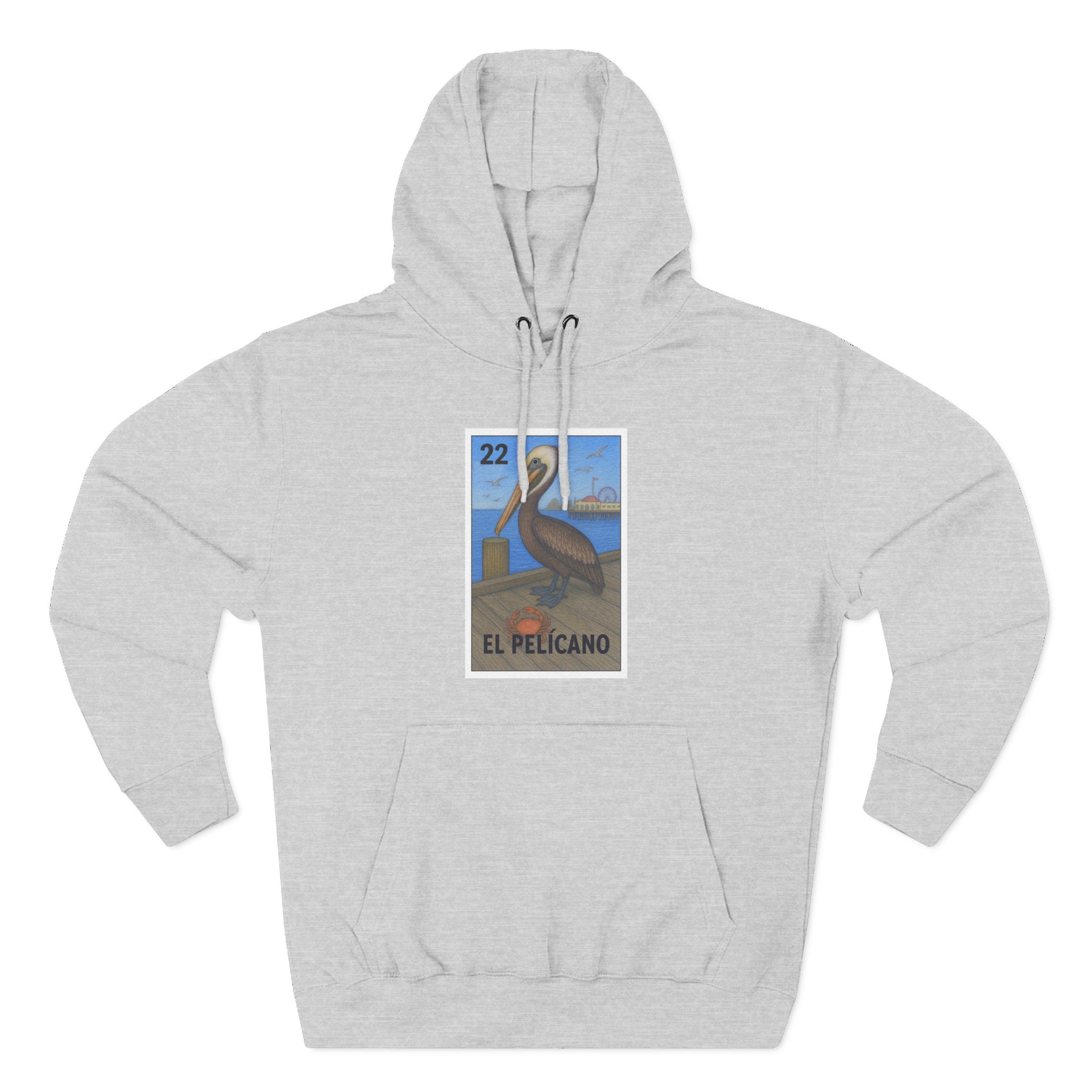 Pelican Loteria fleece hoodie product image 4