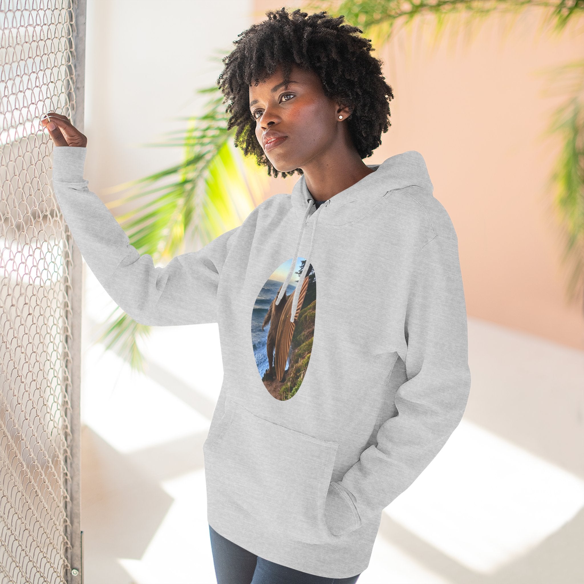 Ventana Real Surfsquatch fleece hoodie image 16