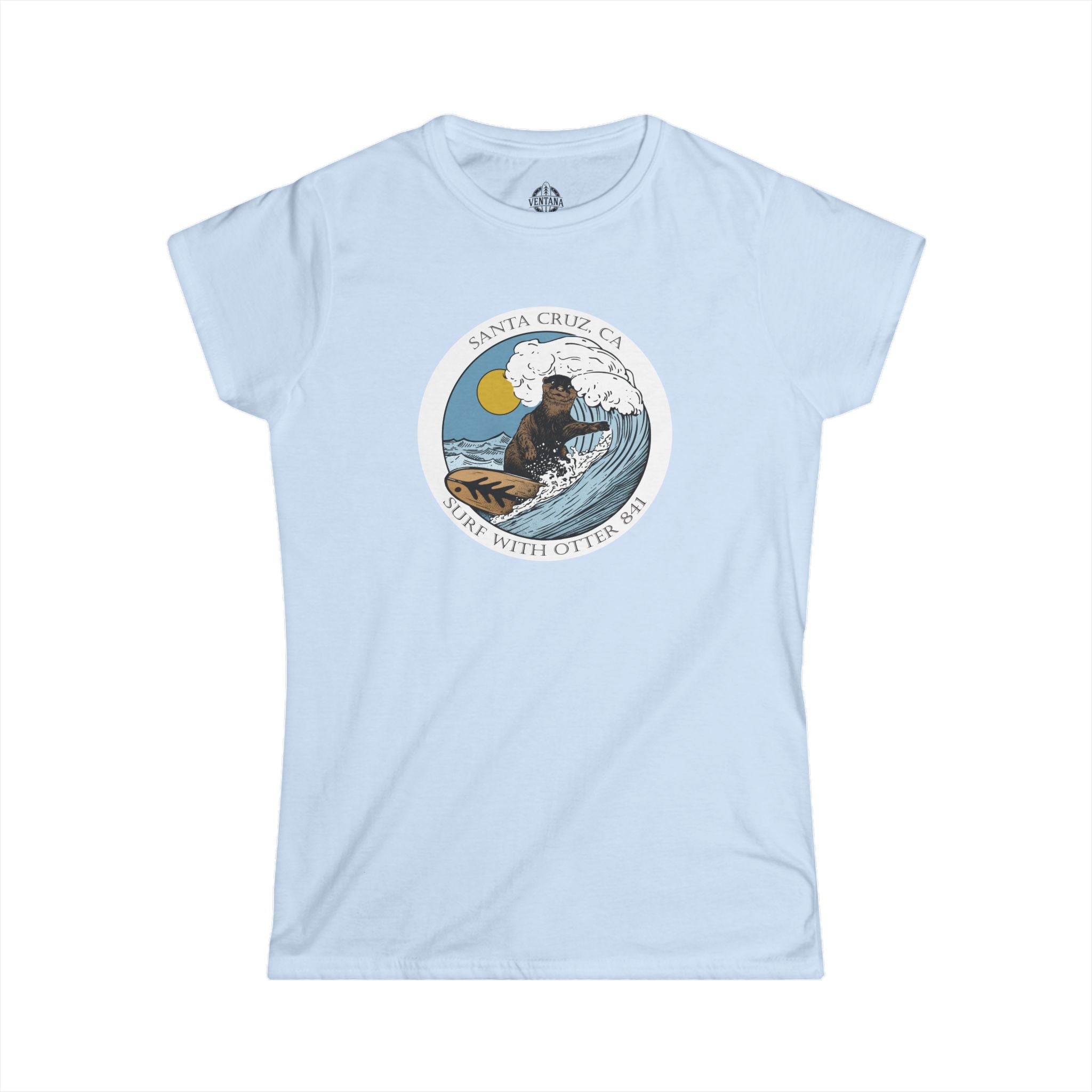 Surf with Otter 841 by Thiago Bianchini women&