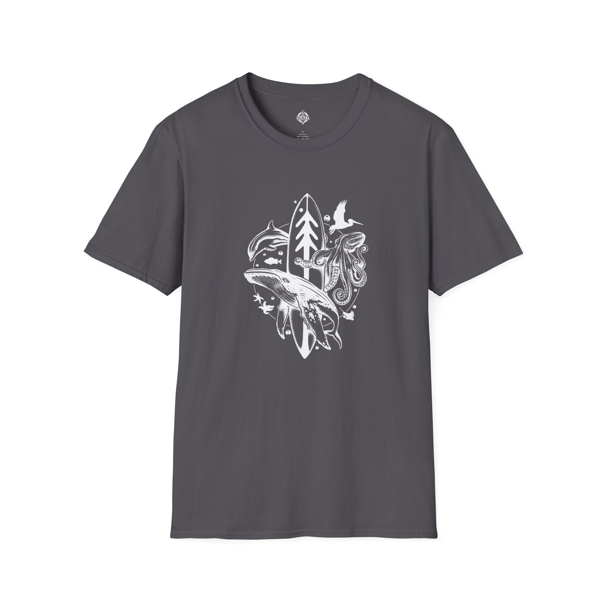 Ventana Monterey Bay by Thiago Bianchini cotton t-shirt image 13