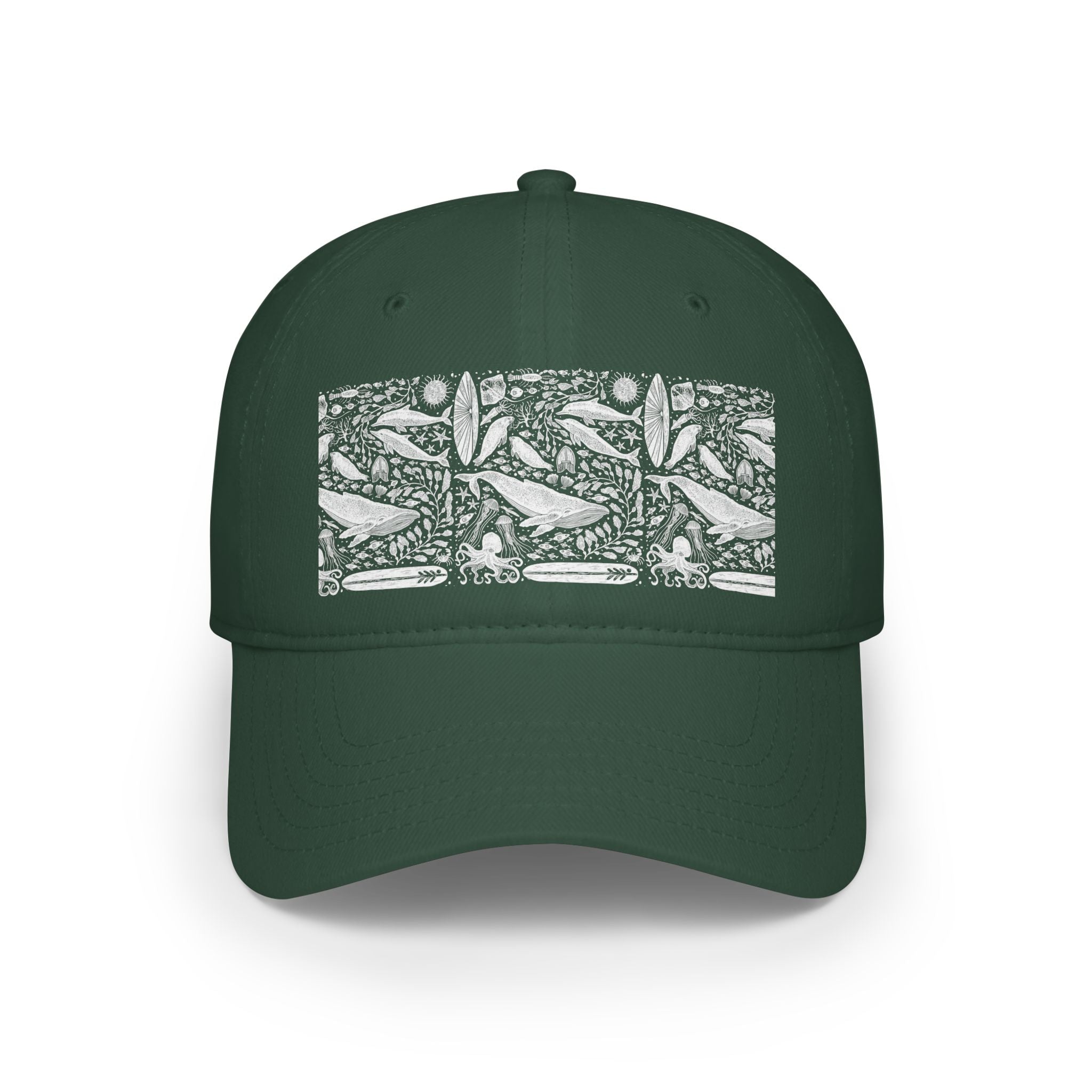 Ventana Marine Life by Lili Arnold baseball cap image 5