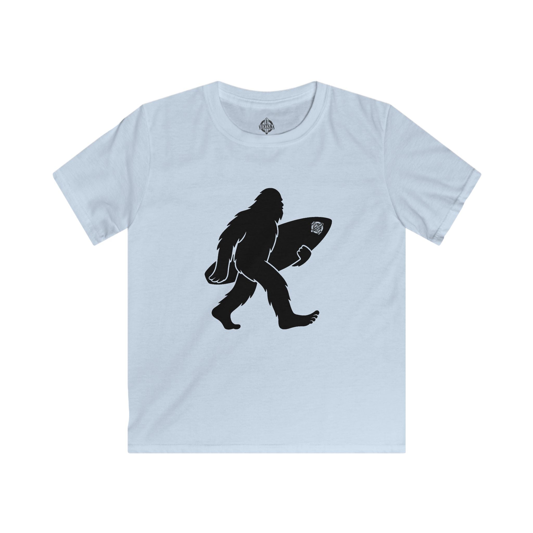 Ventana Surfsquatch kids soft style t-shirt image 2