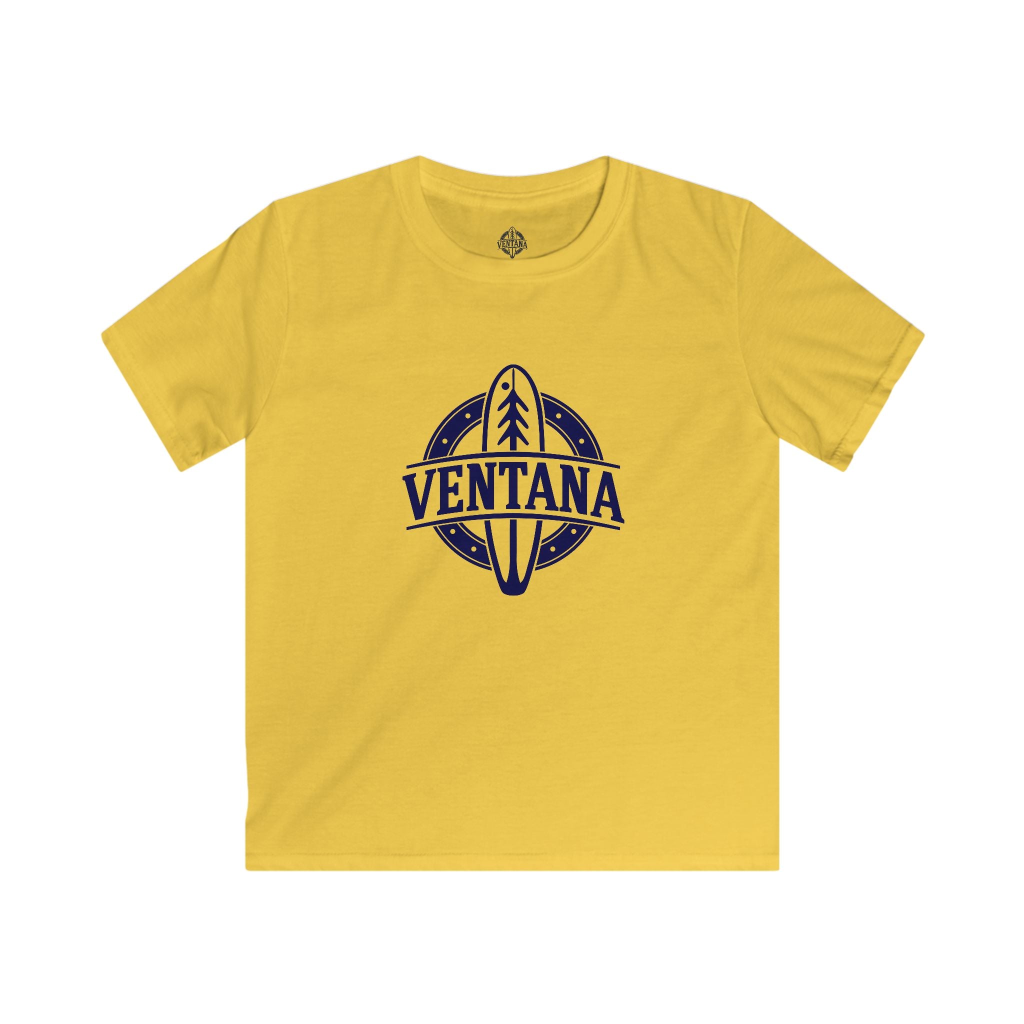 Ventana Psychedelic Treefish Logo kids soft style t-shirt image 7