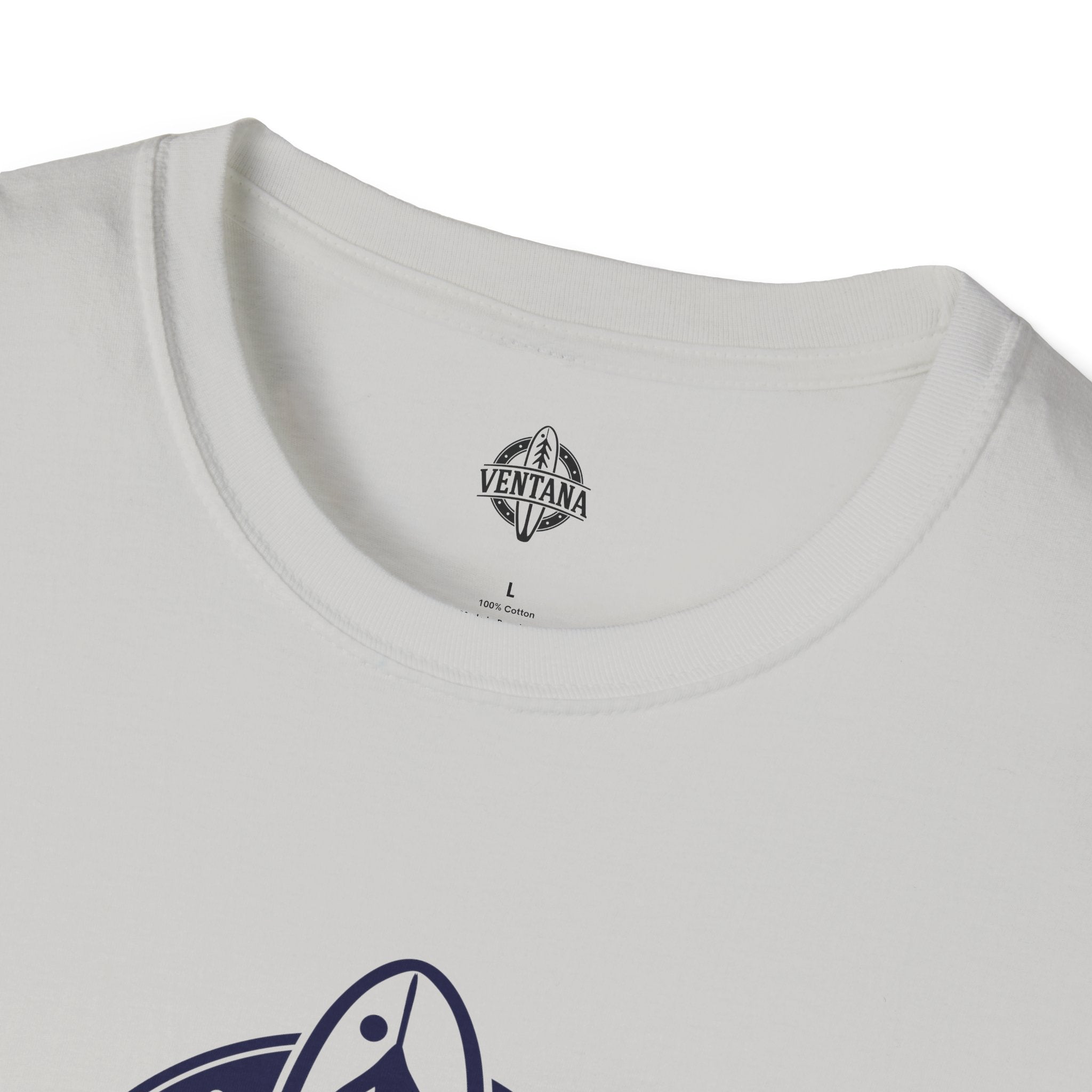 Ventana Treefish Logo Unisex - Soft Style U.S. Cotton T-Shirt