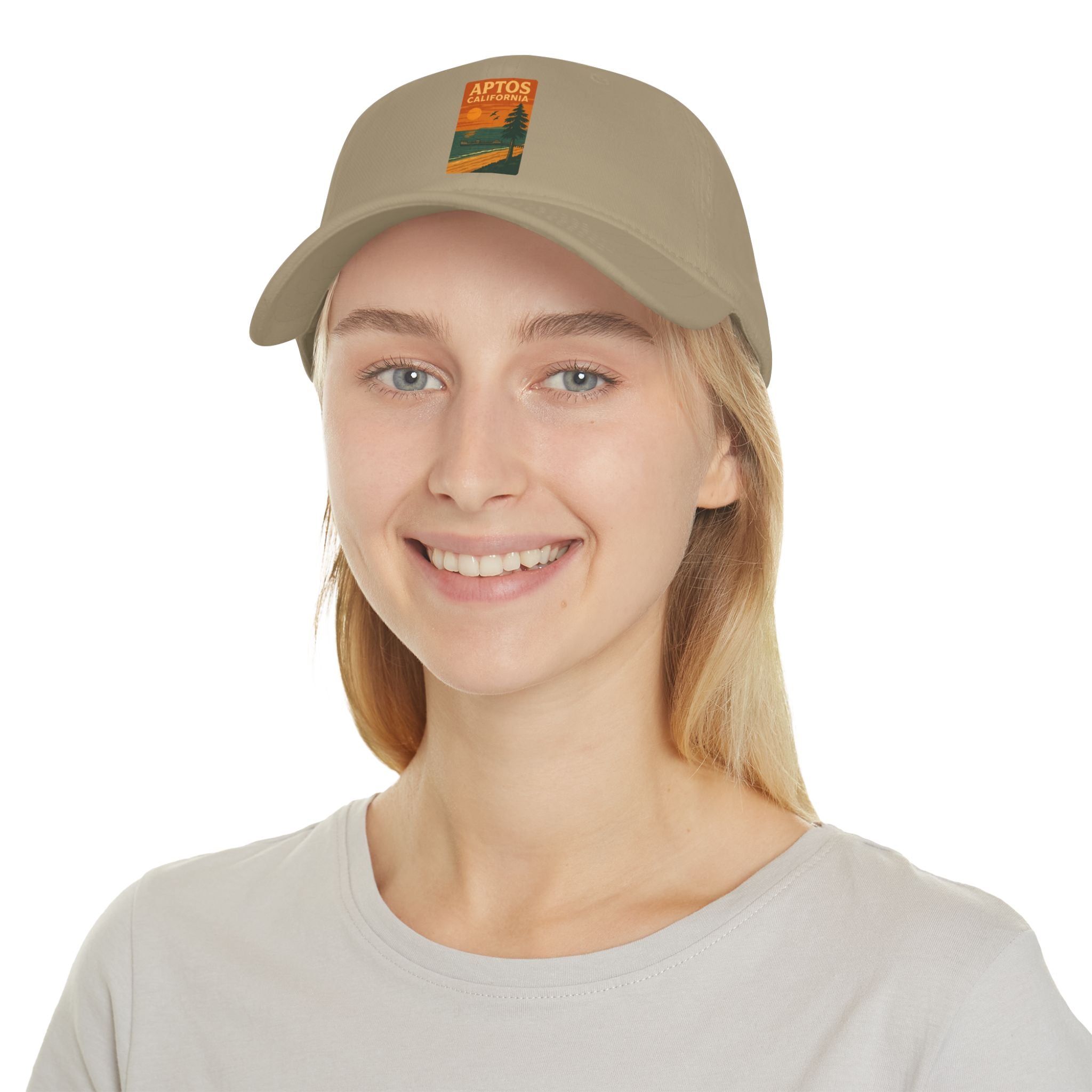 Aptos California Sunset - 100% Cotton Baseball Cap