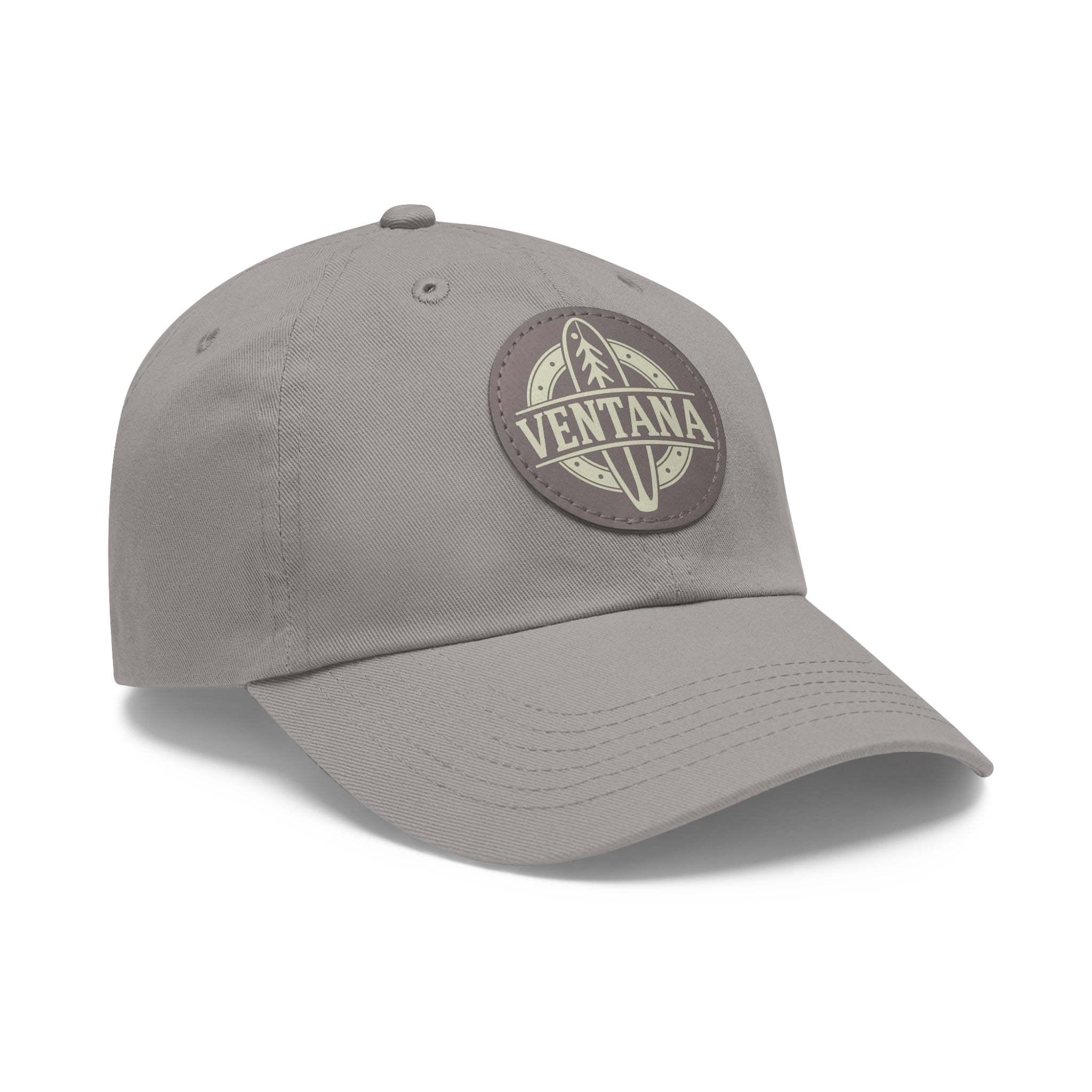 Ventana Treefish Logo Vegan Leather Patch Hat
