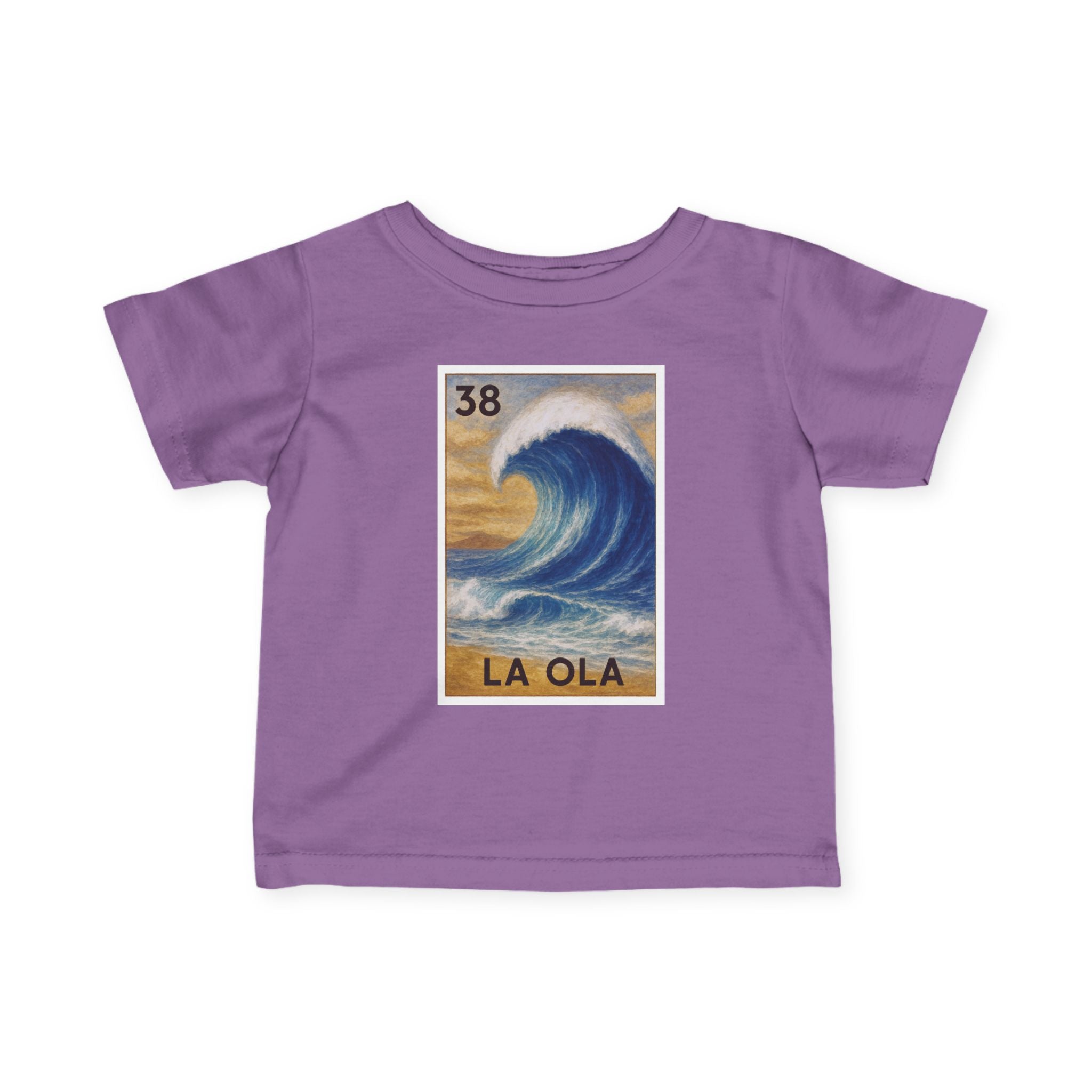 Wave Lotería infant cotton t-shirt image 13
