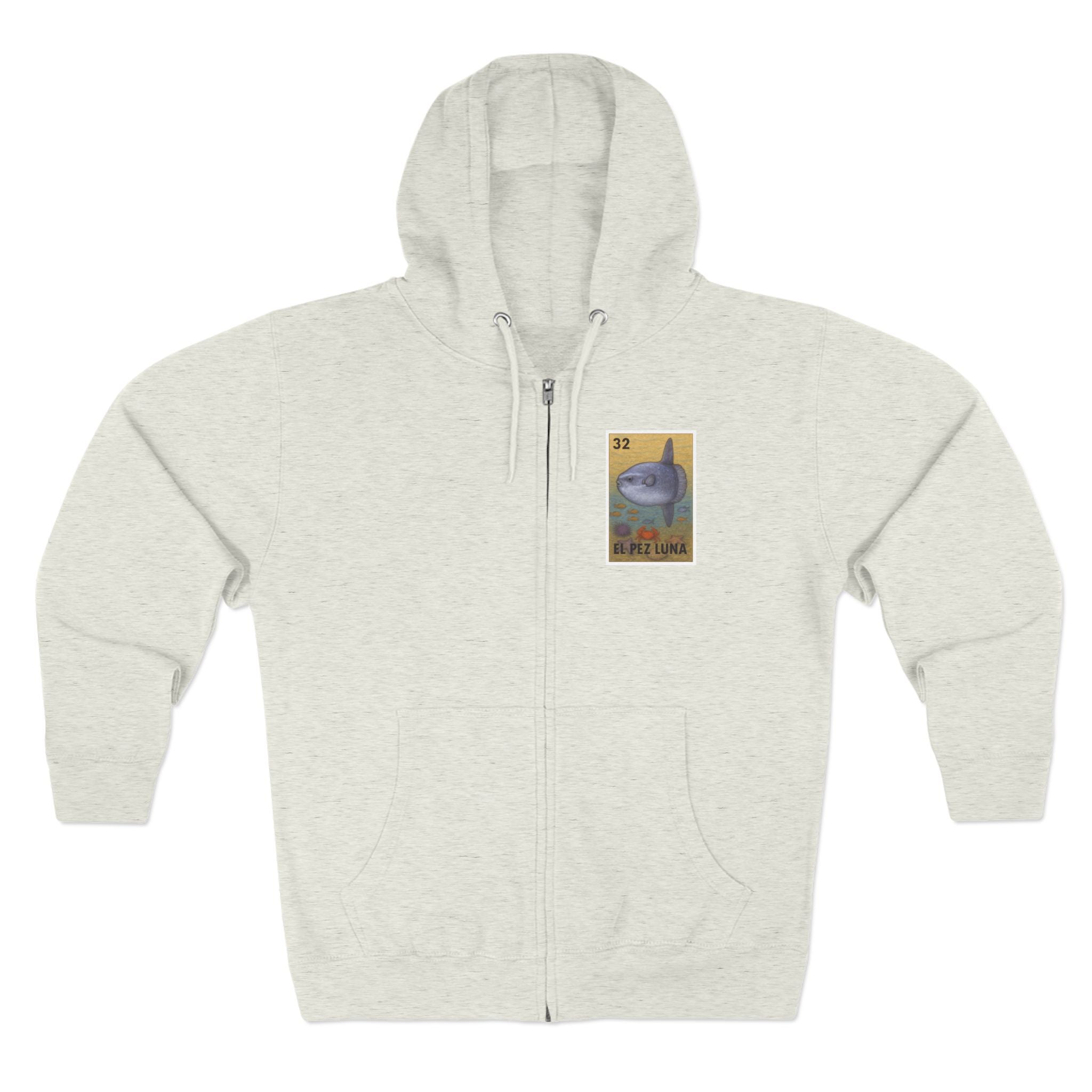 Sunfish Lotería zip fleece hoodie image 2