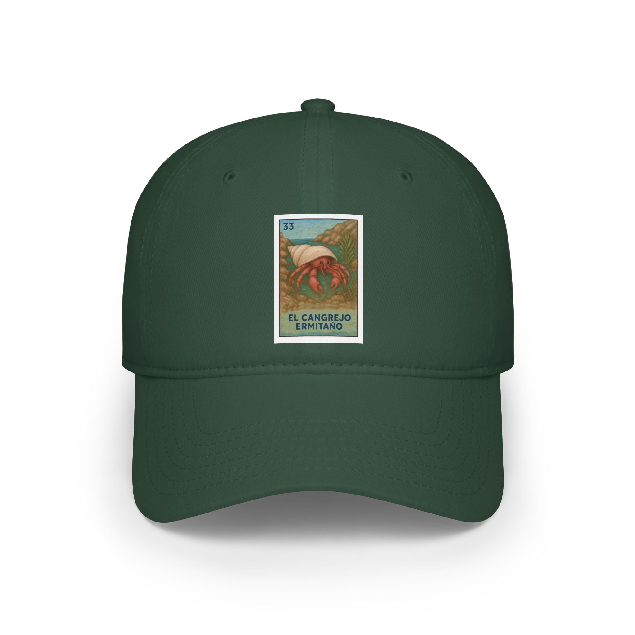 Hermit Crab Loteria baseball cap product image 5