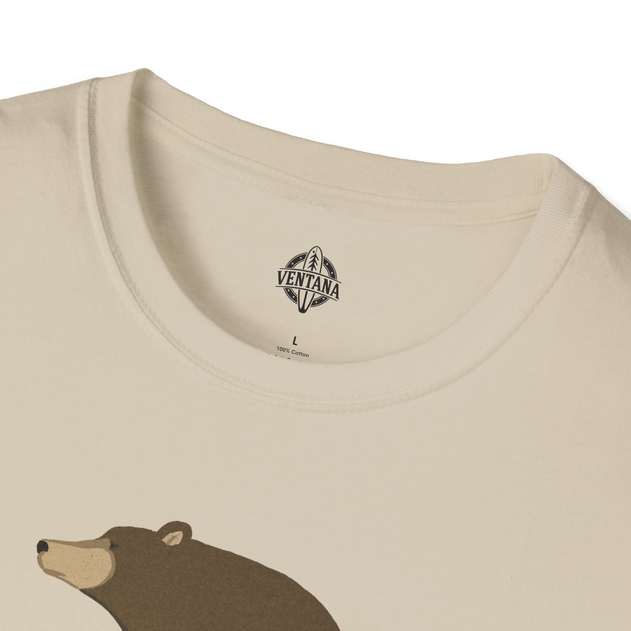 Surfing Grizzly Bear T-Shirt