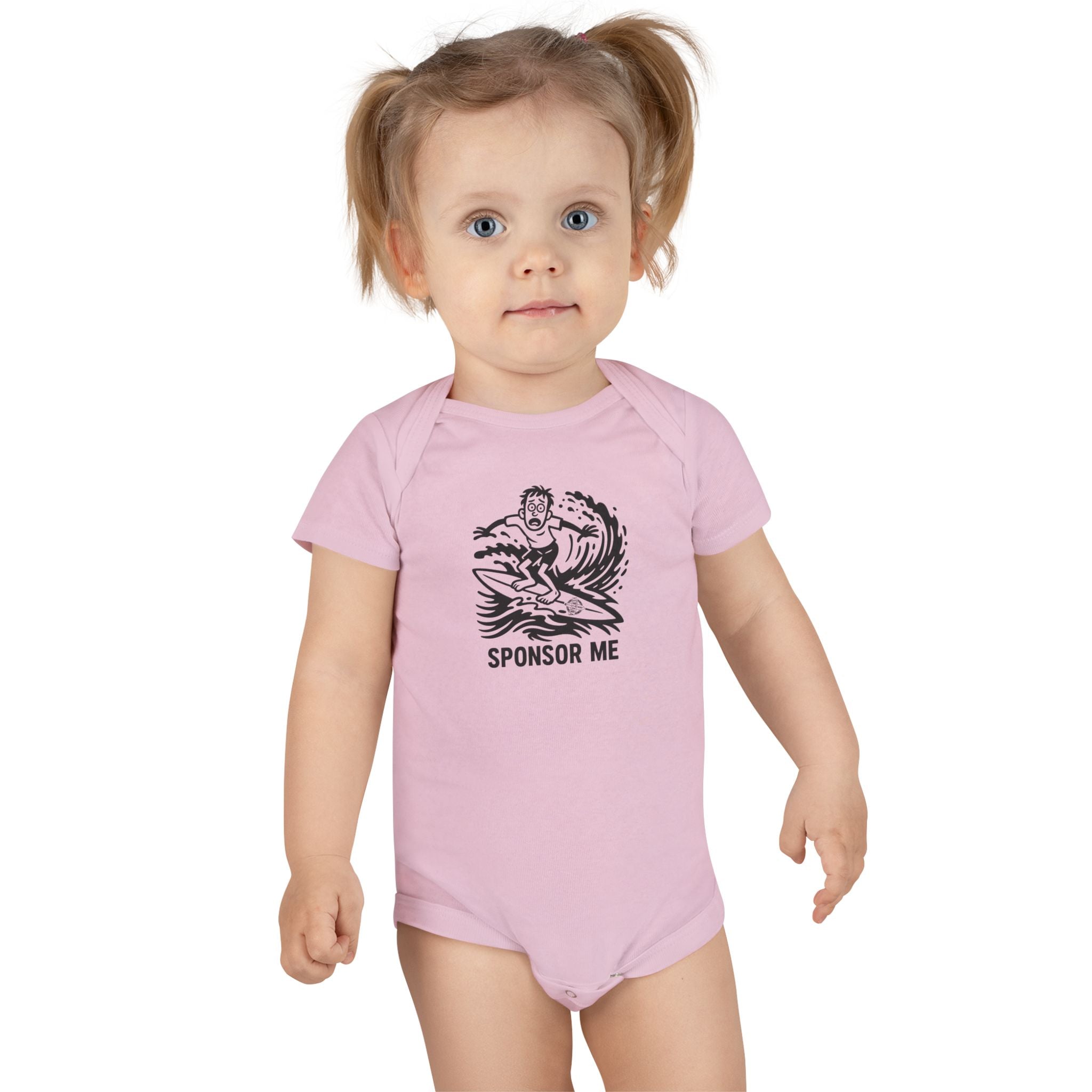 Sponsor Me baby cotton onesie image 16