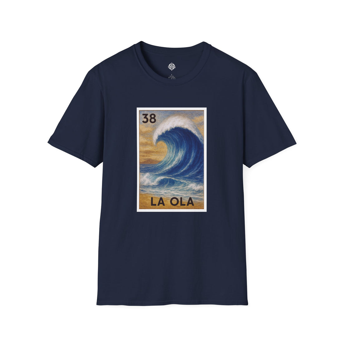 Wave Lotería cotton t-shirt image 1