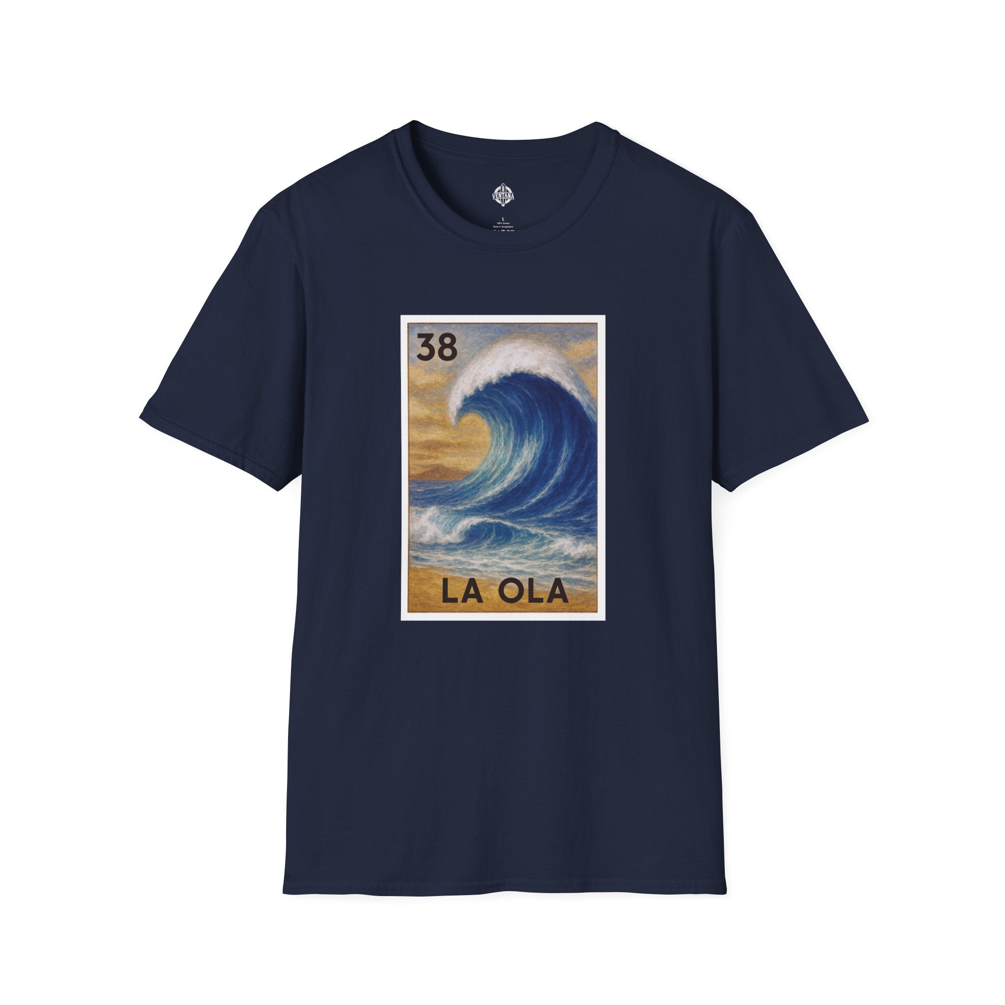 Wave Lotería cotton t-shirt image 1