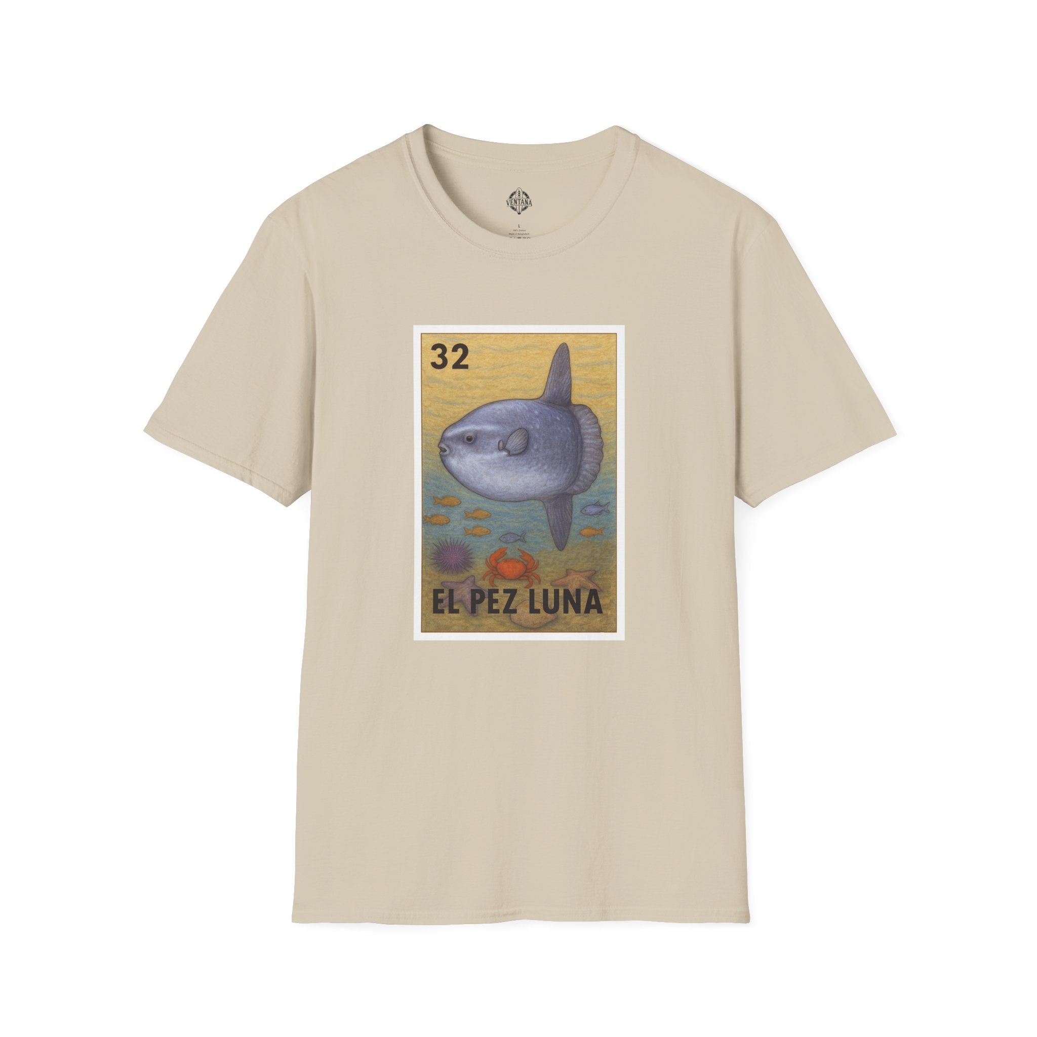 Sunfish Lotería cotton t-shirt image 2