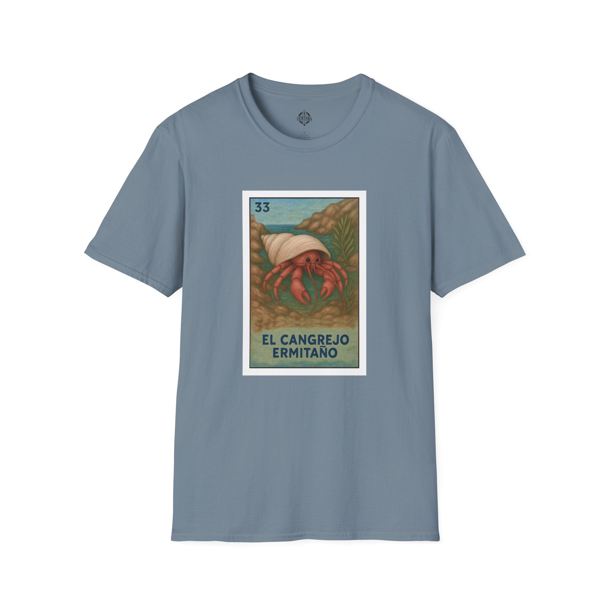 Hermit Crab Lotería cotton t-shirt image 11