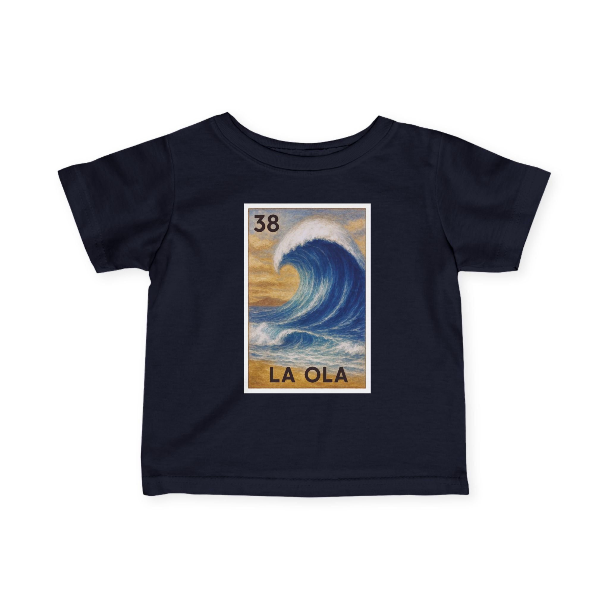 Wave Lotería infant cotton t-shirt image 12