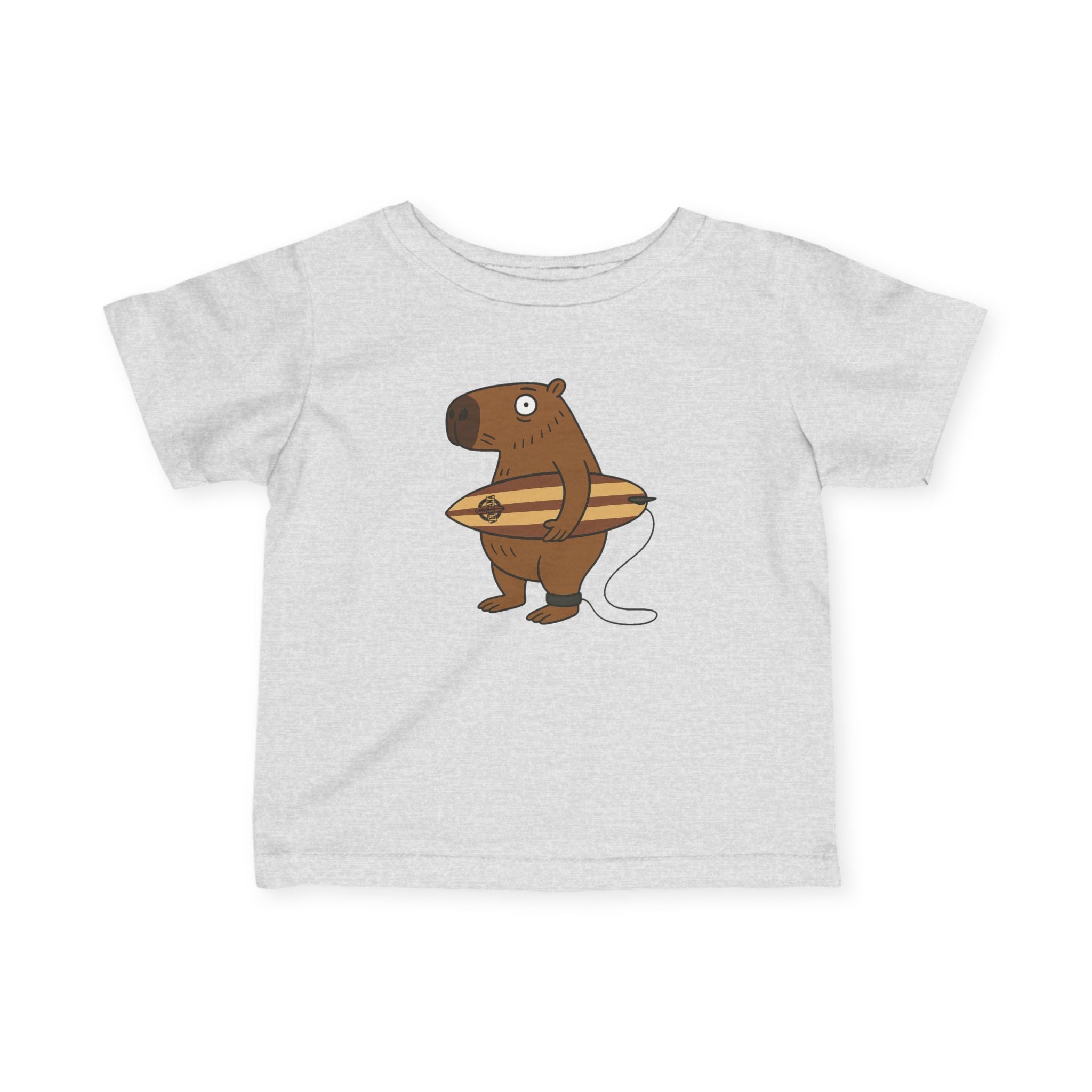 Capybara Surfer - Infant 100% Cotton T-Shirt