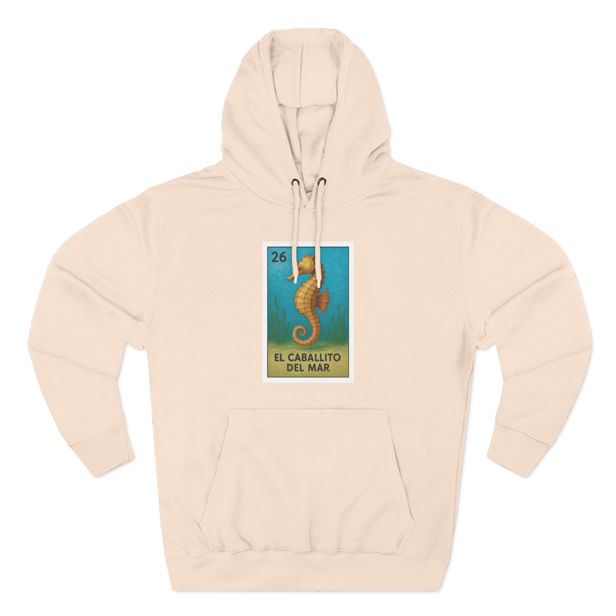 Seahorse Lotería fleece hoodie image 7