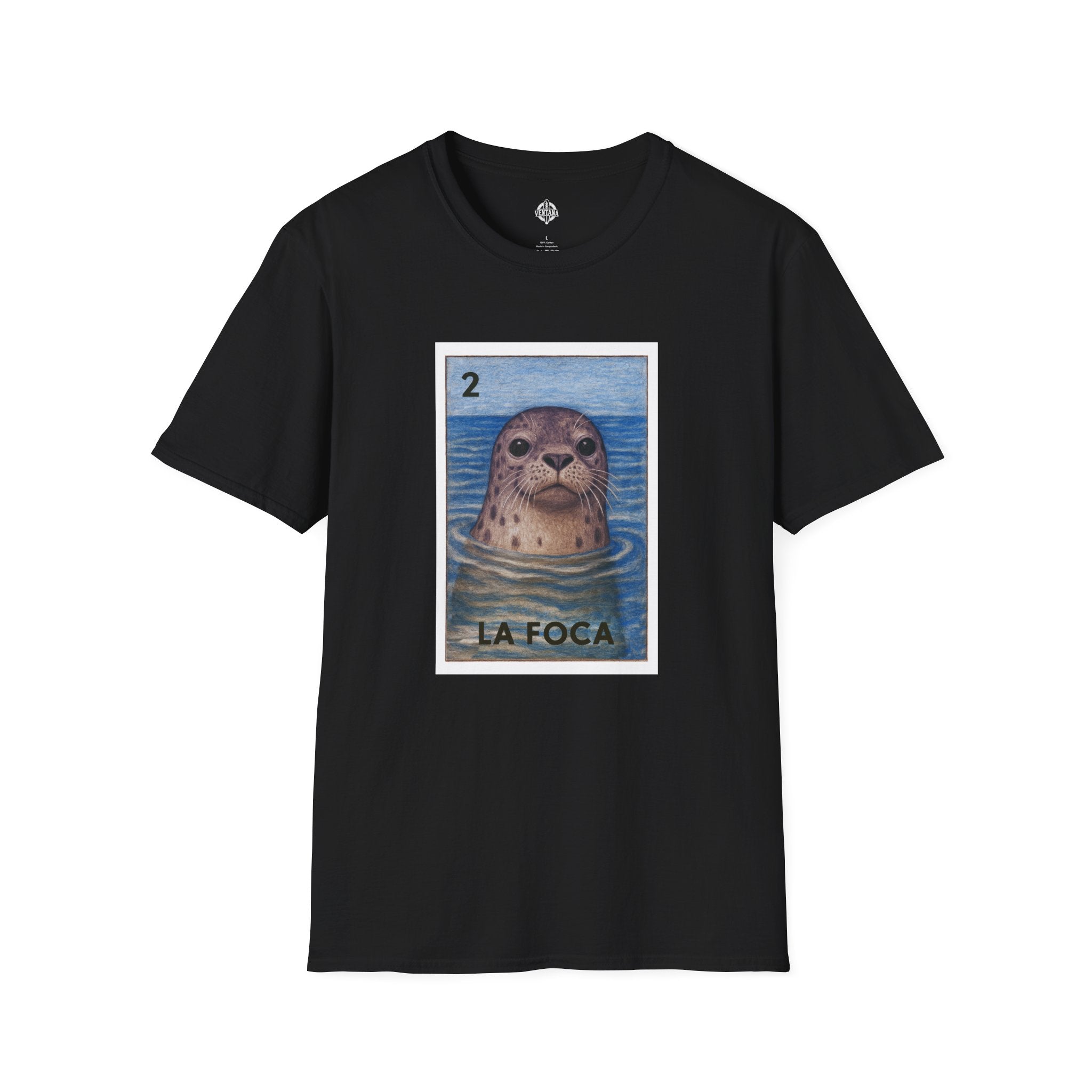 Seal Lotería cotton t-shirt image 4