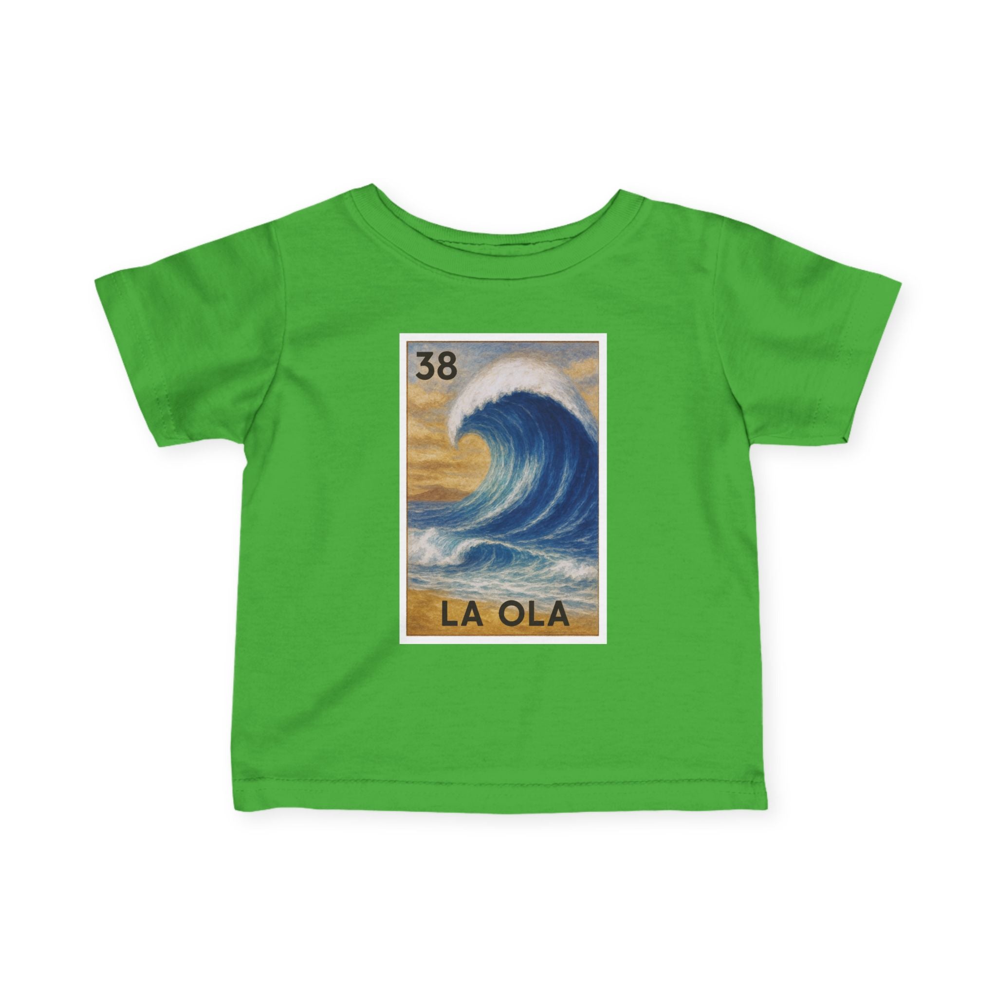 Wave Lotería infant cotton t-shirt image 7