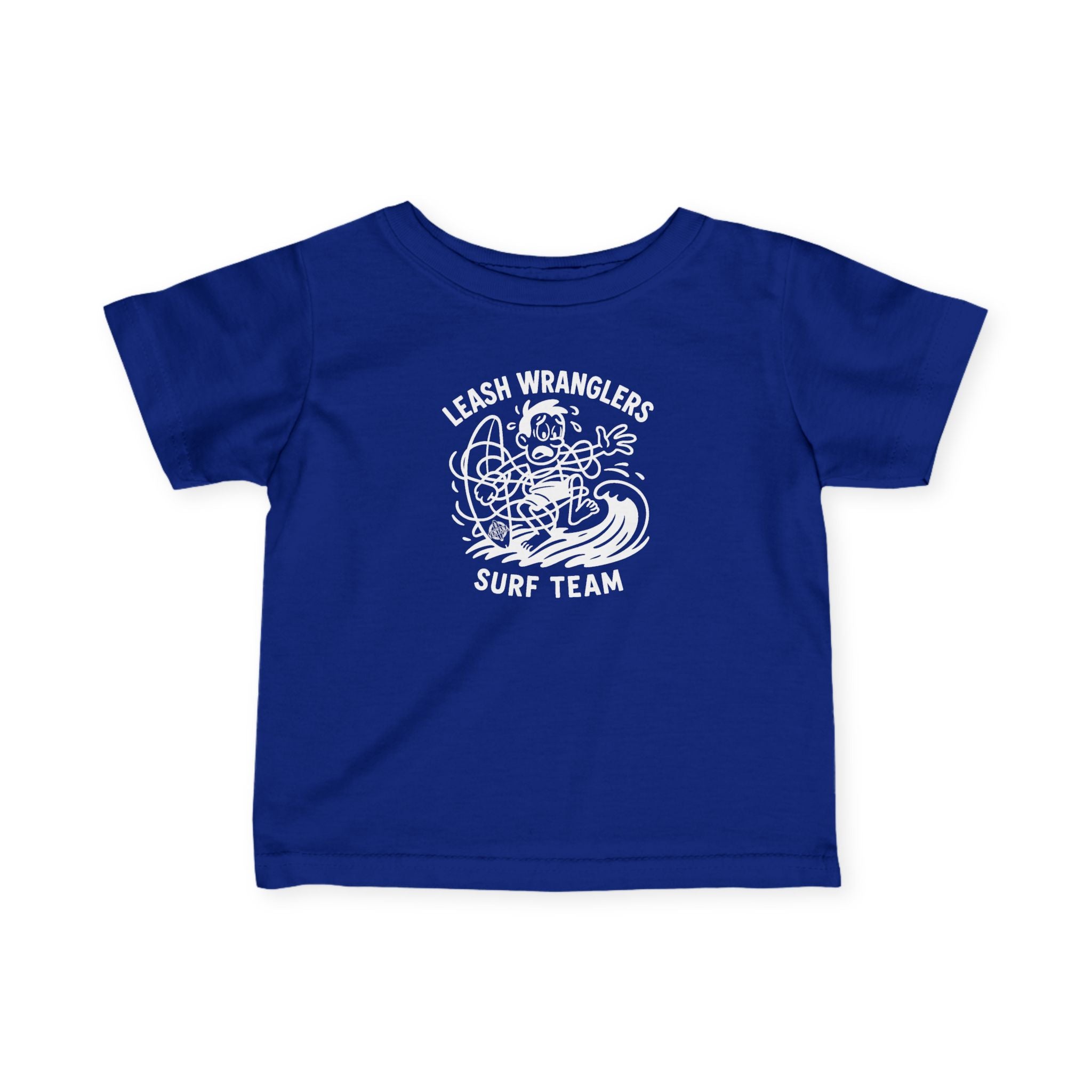 Leash Wranglers Surf Team - Infant 100% Cotton T-Shirt