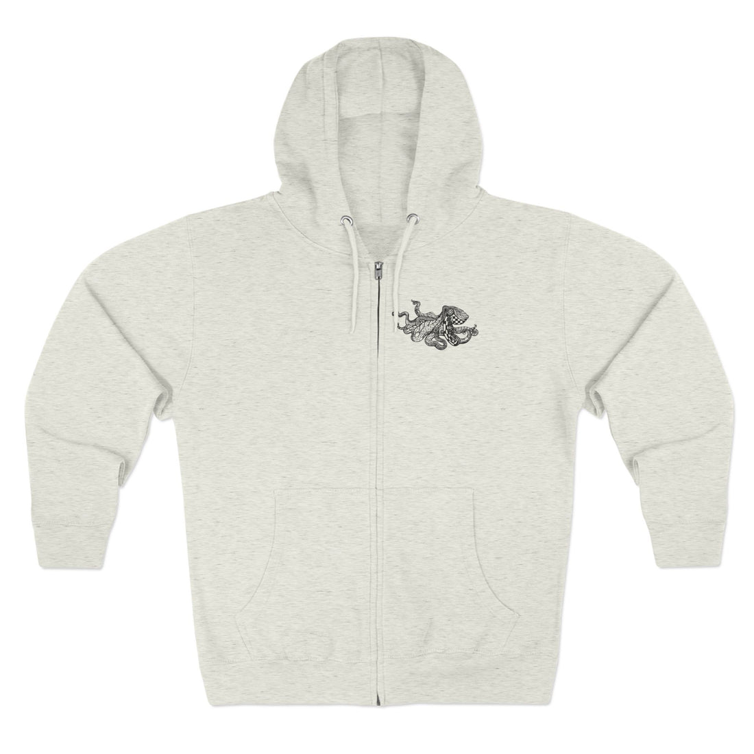 Ventangle Octopus zip fleece hoodie image 2