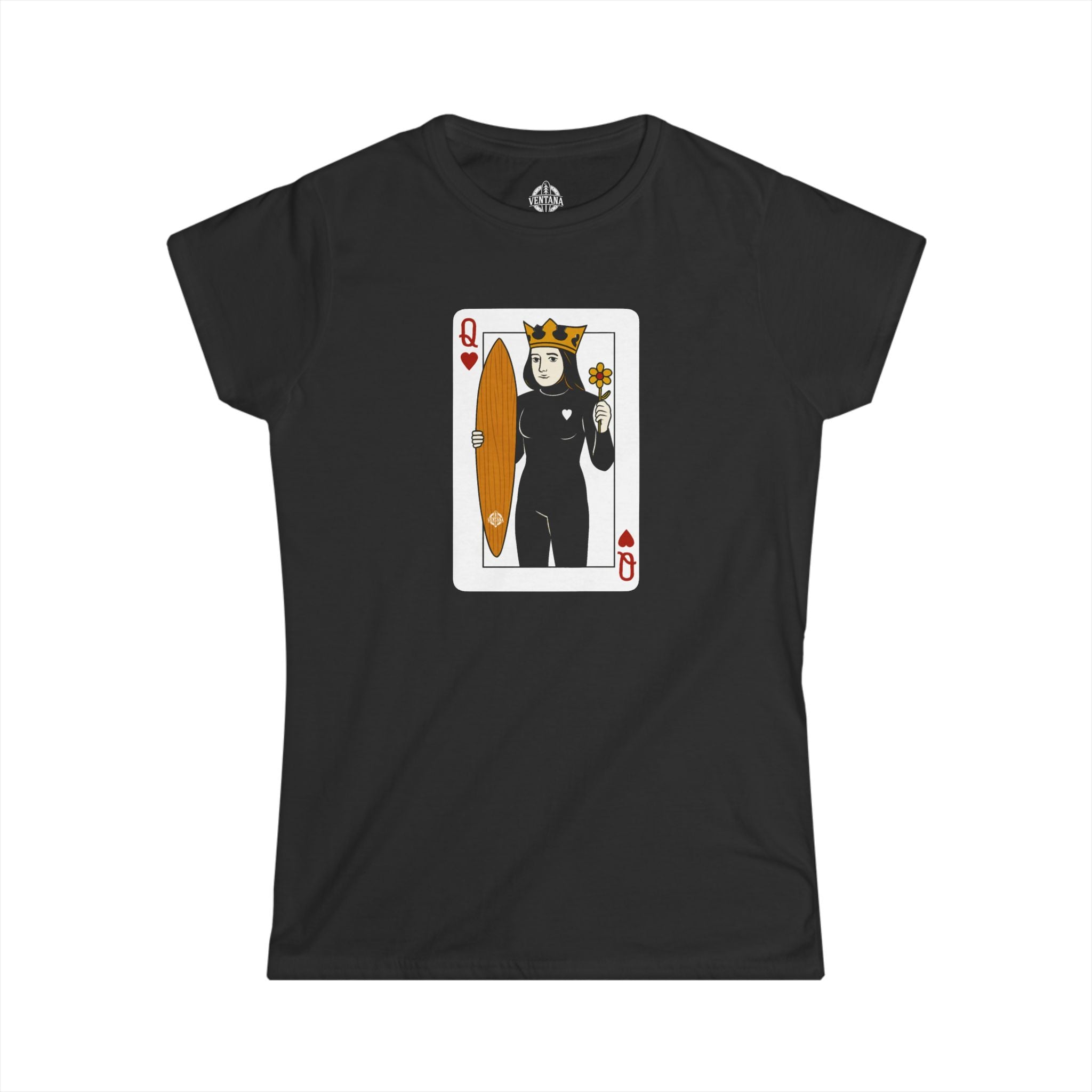 Queen of Hearts Surfer women&