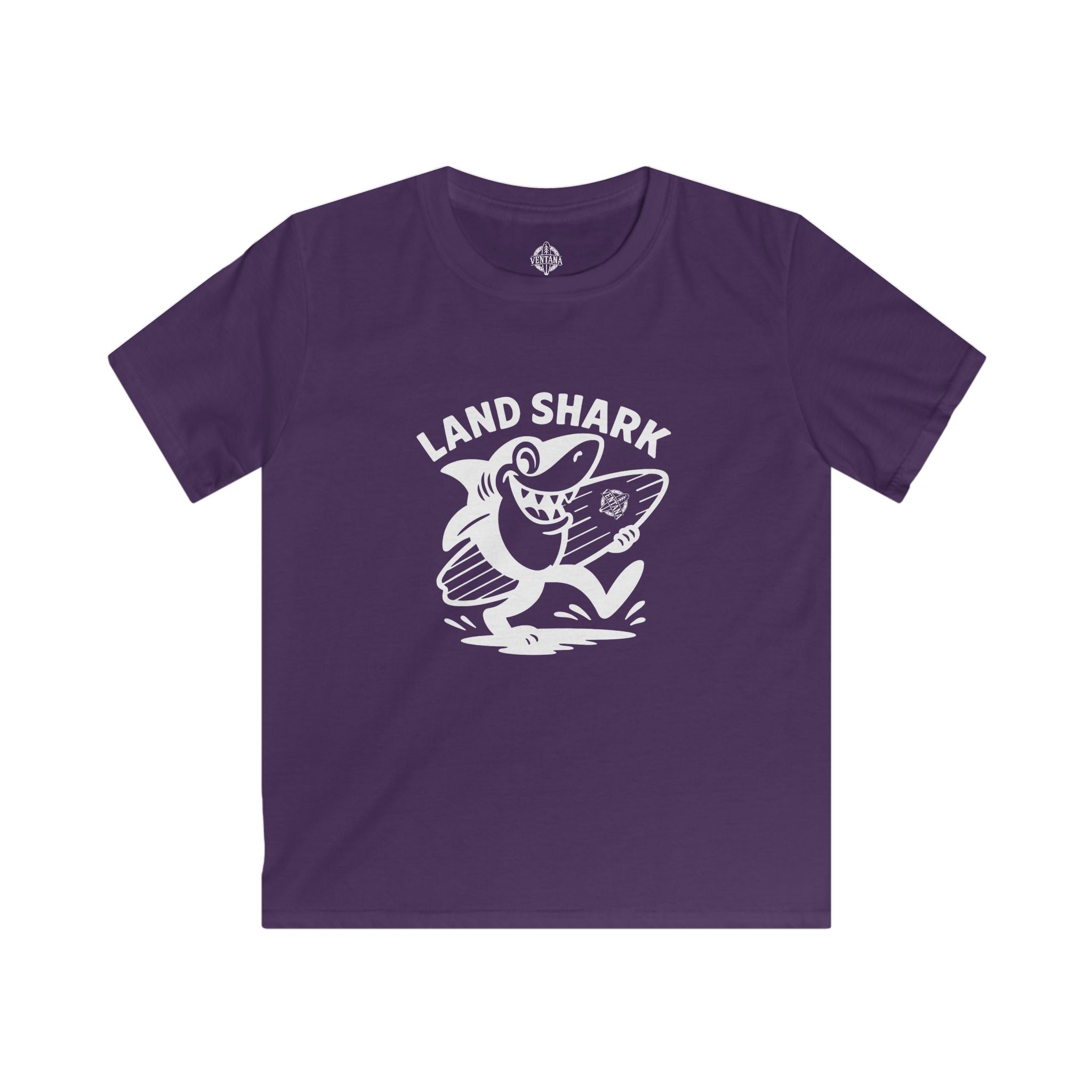 Land Shark Kids - Soft Style U.S. Cotton T-Shirt