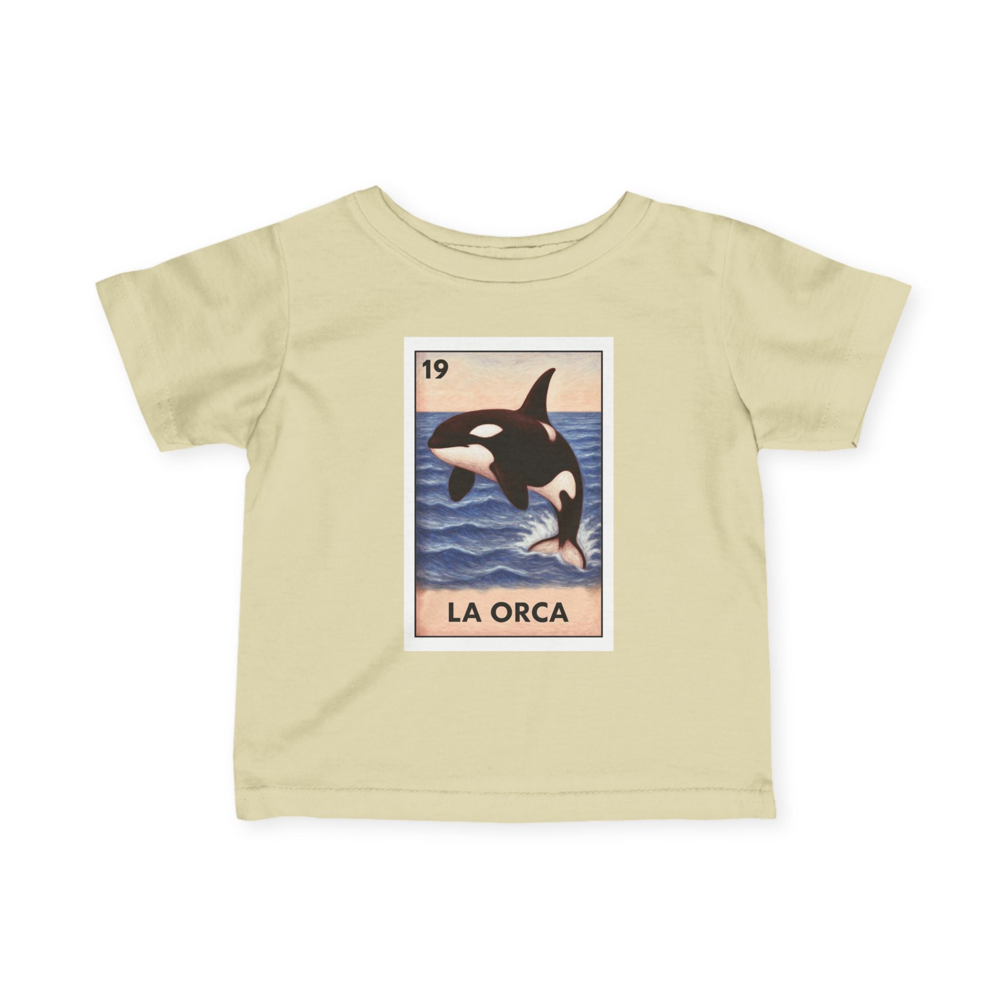 Orca Lotería - Infant 100% Cotton T-Shirt (La Orca)