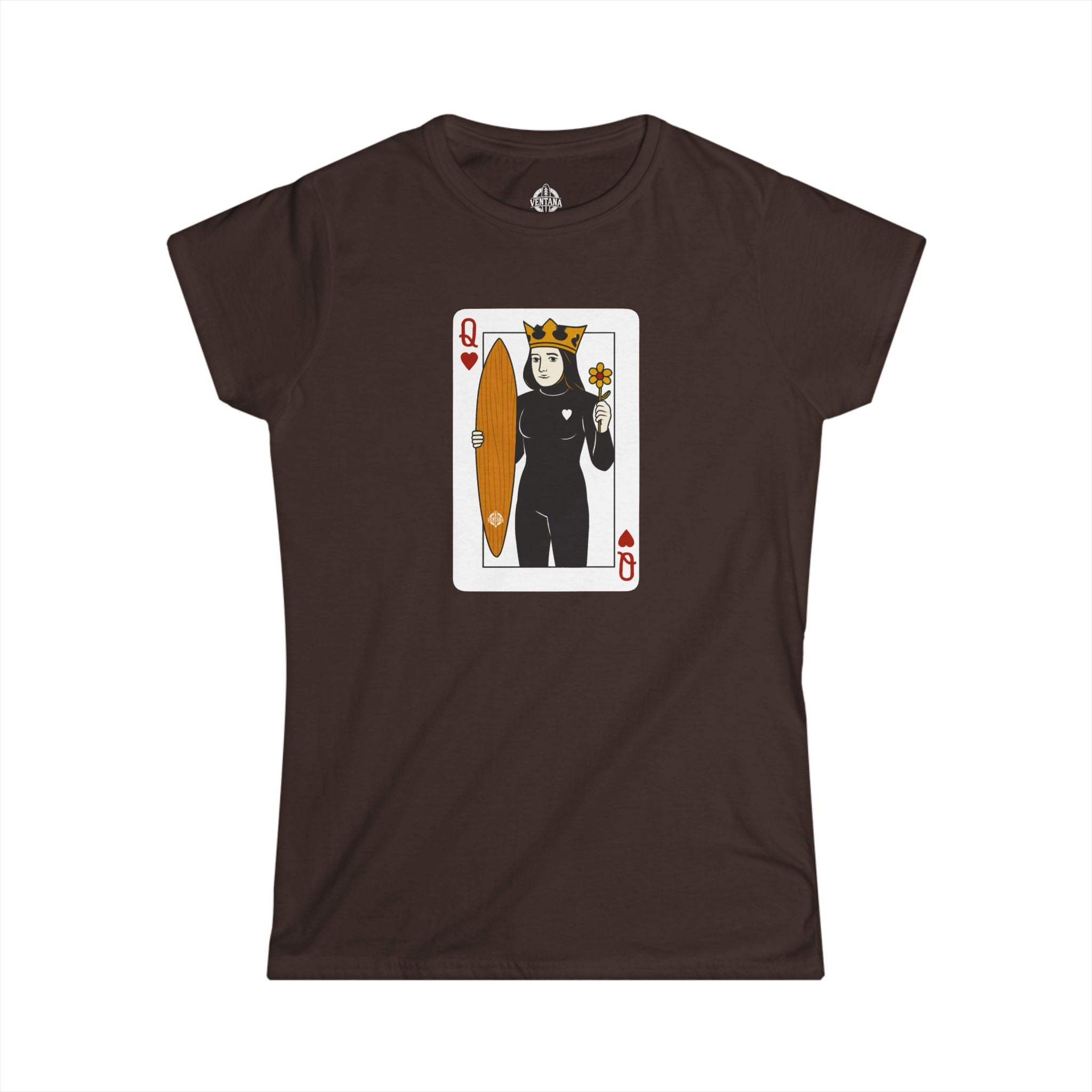 Queen of Hearts Surfer women&