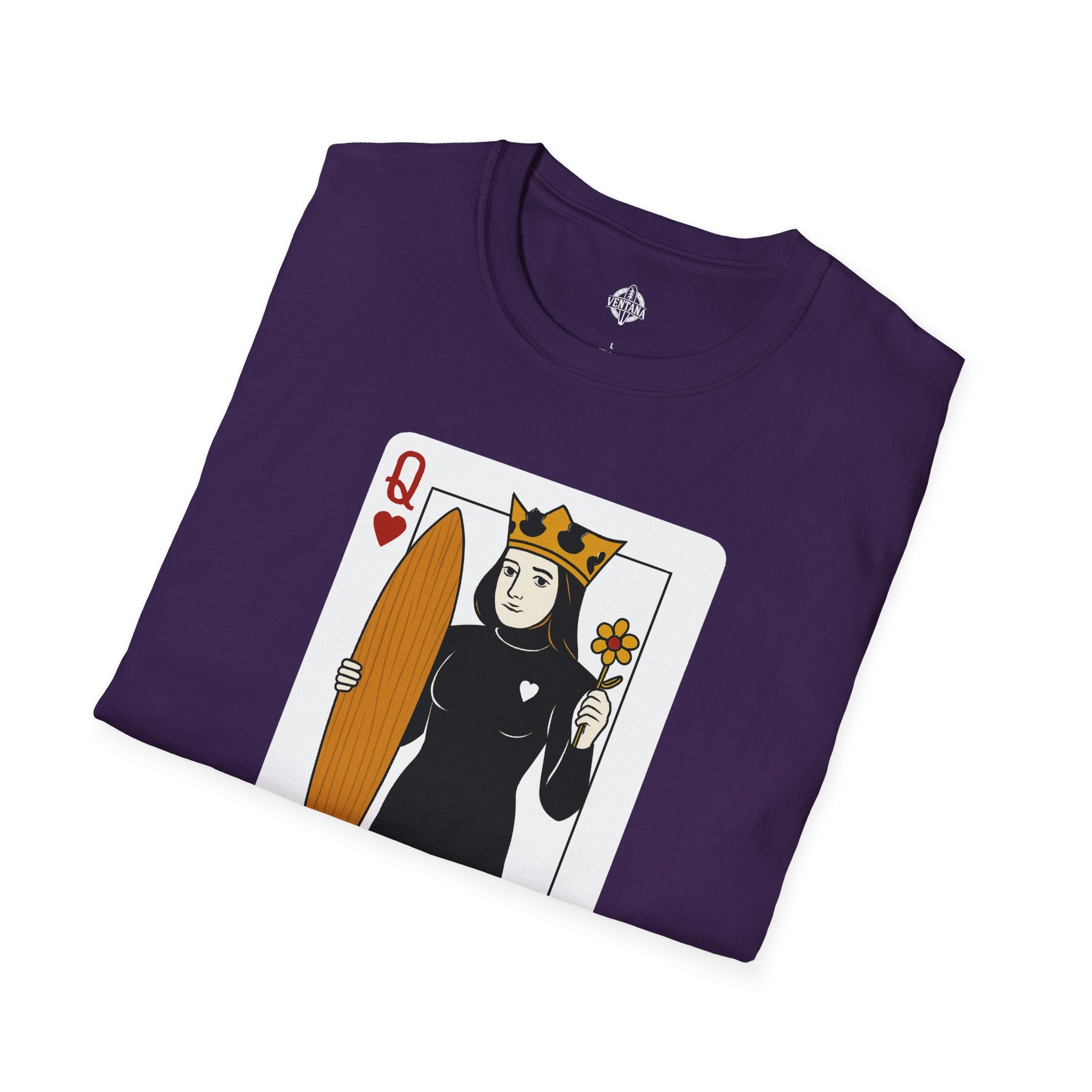Queen of Hearts Surfer T-Shirt
