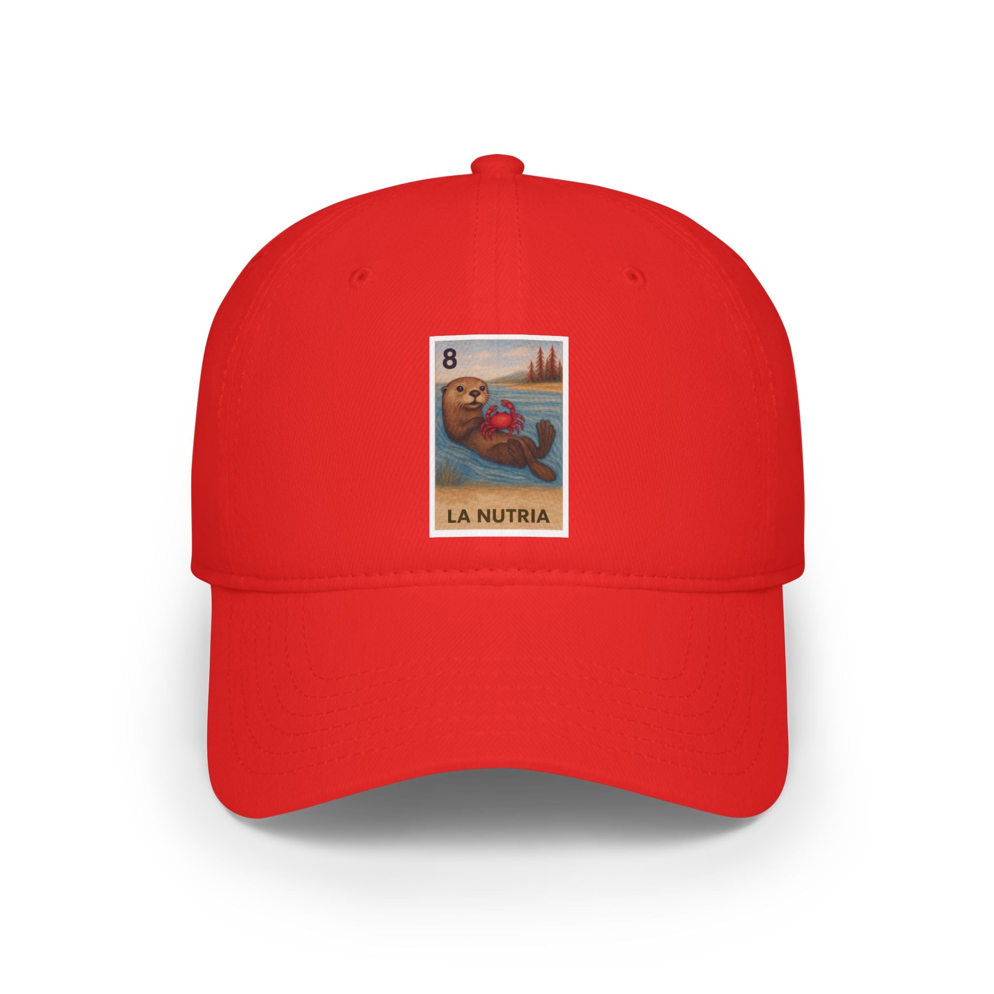Sea Otter Lotería baseball cap image 6