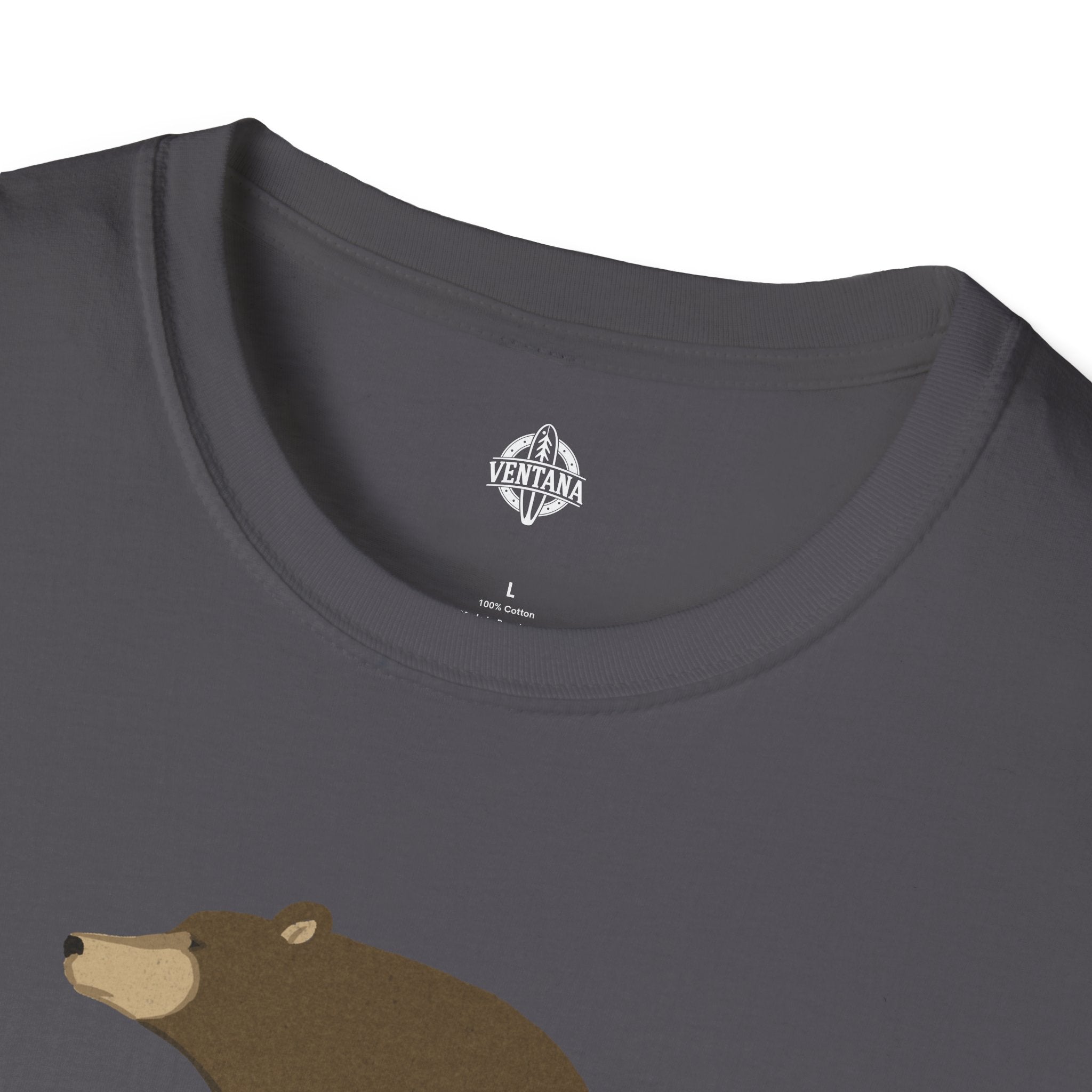 Surfing Grizzly Bear T-Shirt