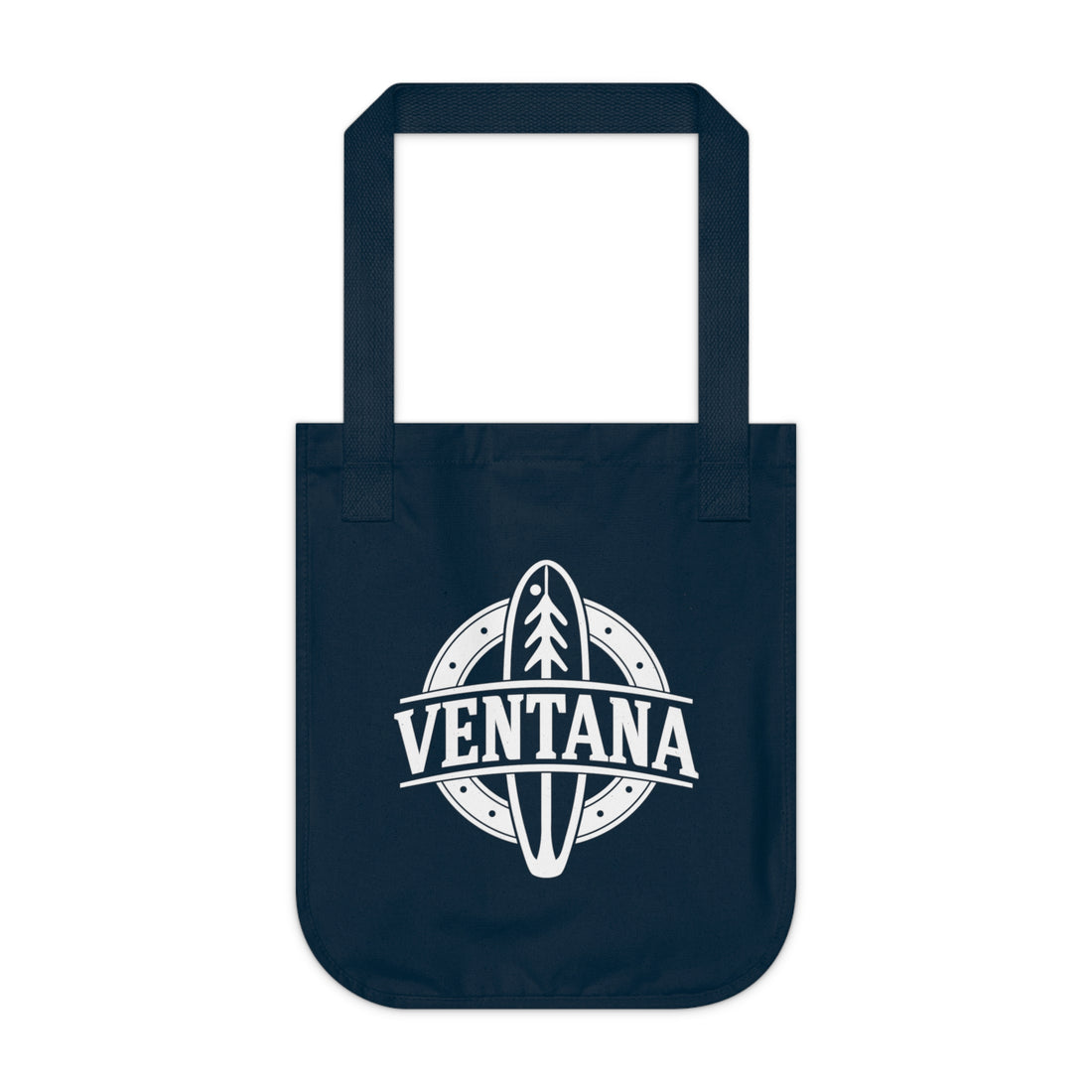 Ventana Treefish Logo Organic Cotton Tote Bag